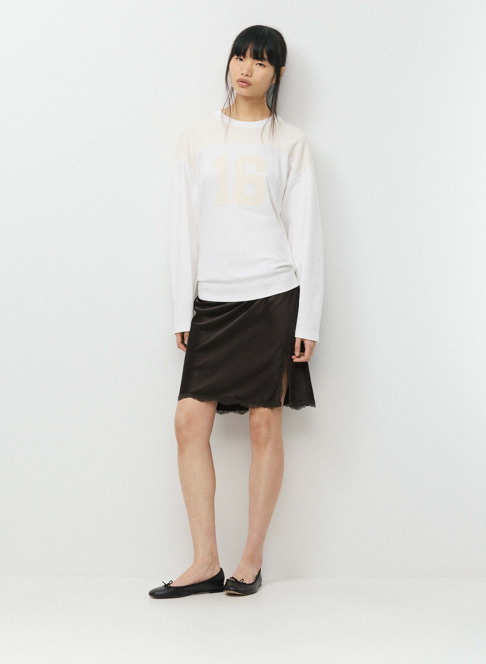 FELICITY SATIN SKIRT | Aritzia