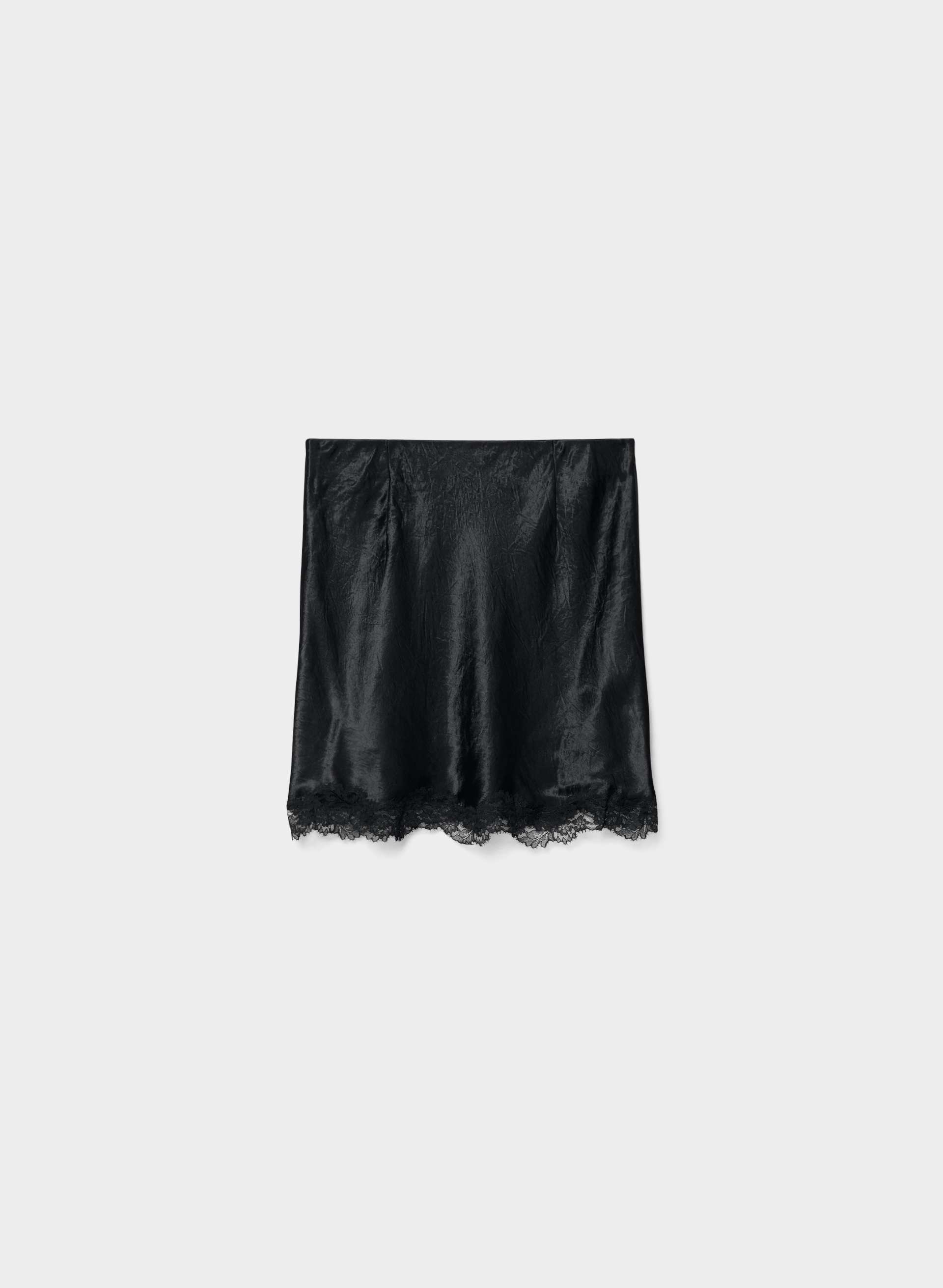 DOWNTOWN SATIN SKIRT | Aritzia