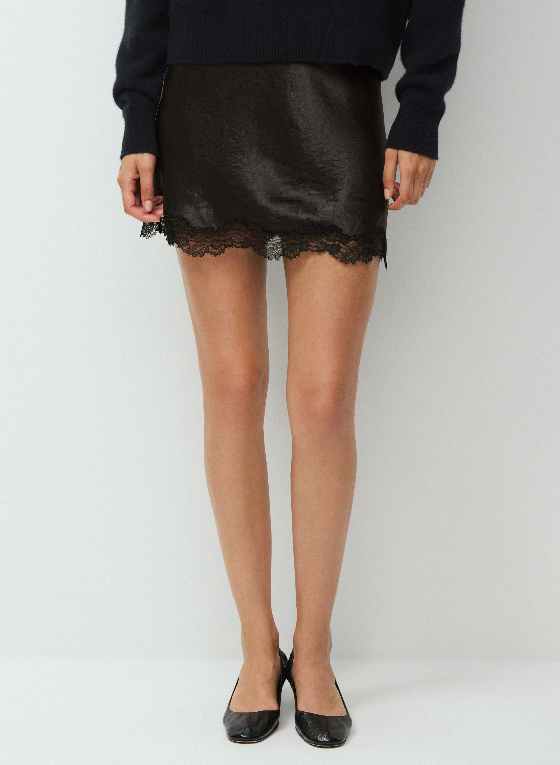 Elixir Satin Mini Skirt | Aritzia US