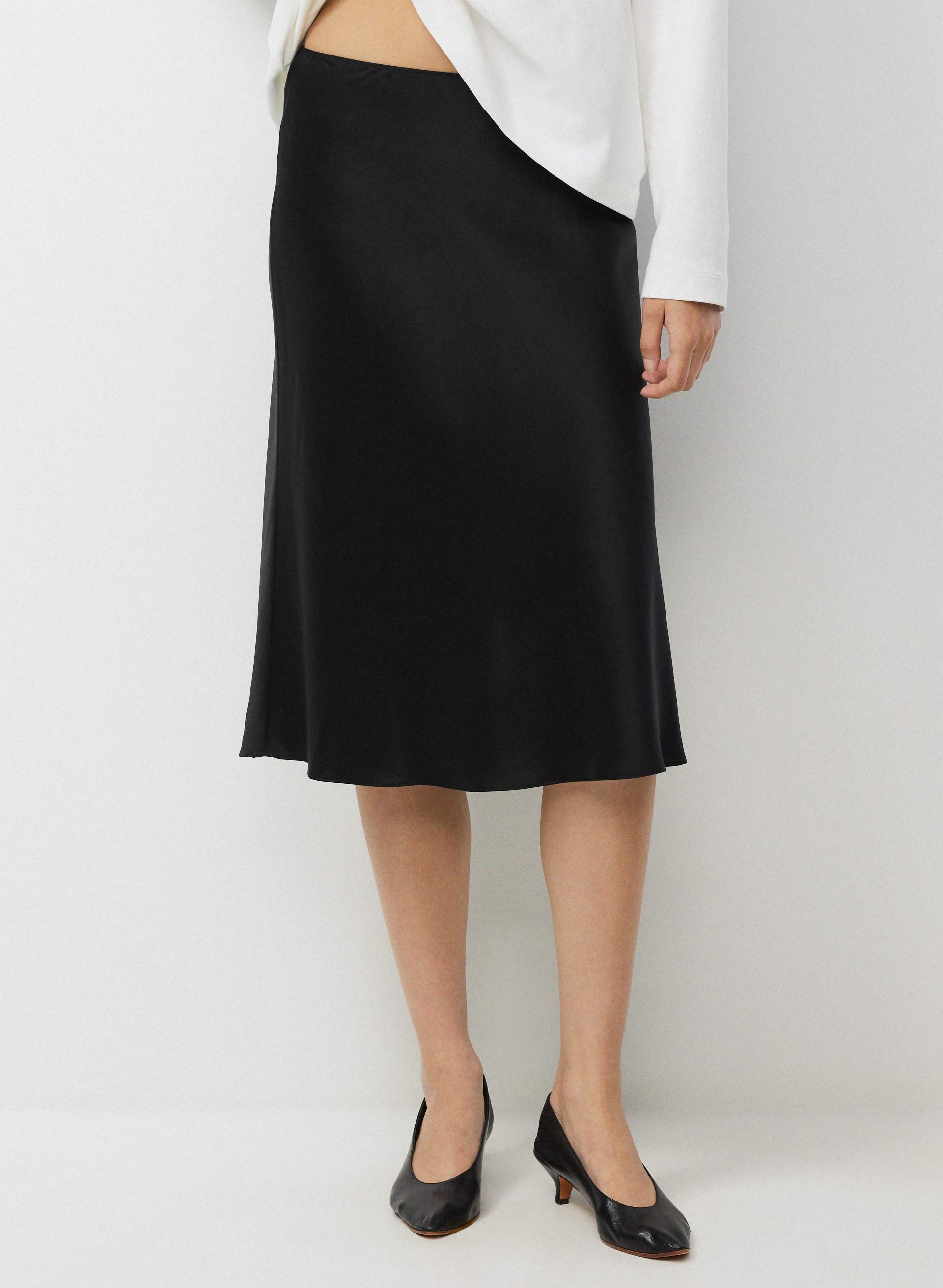 JUPE CONFLUENCE EN SOIE | Aritzia
