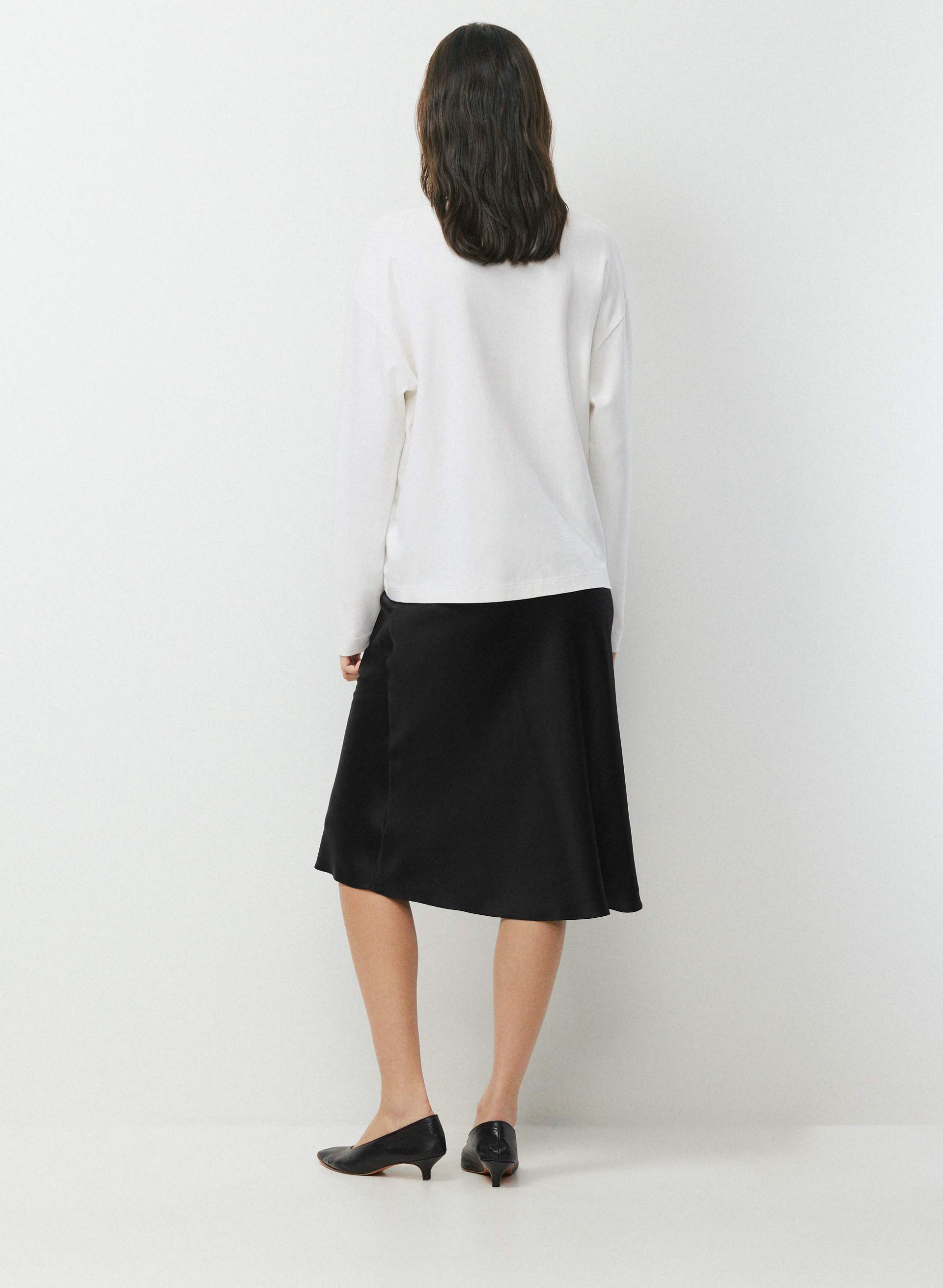 JUPE CONFLUENCE EN SOIE | Aritzia