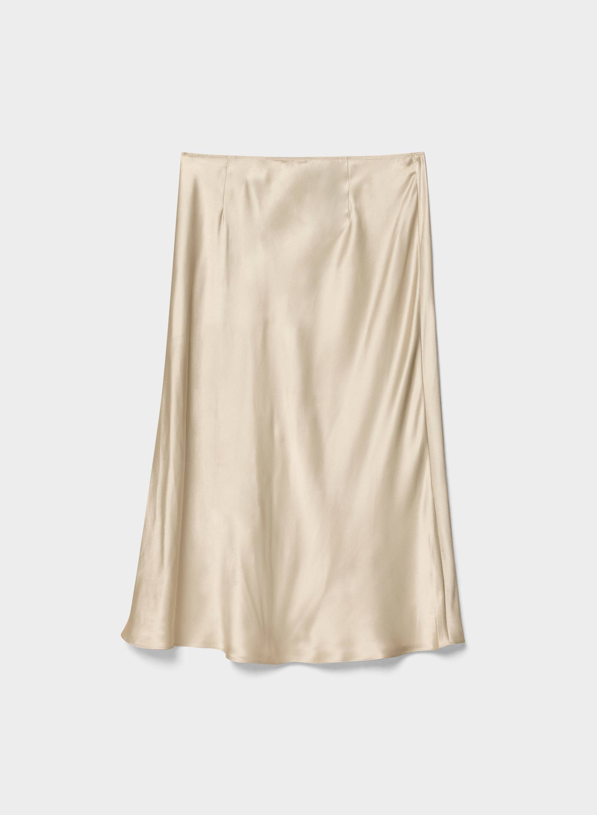 CONFLUENCE SILK SKIRT | Aritzia