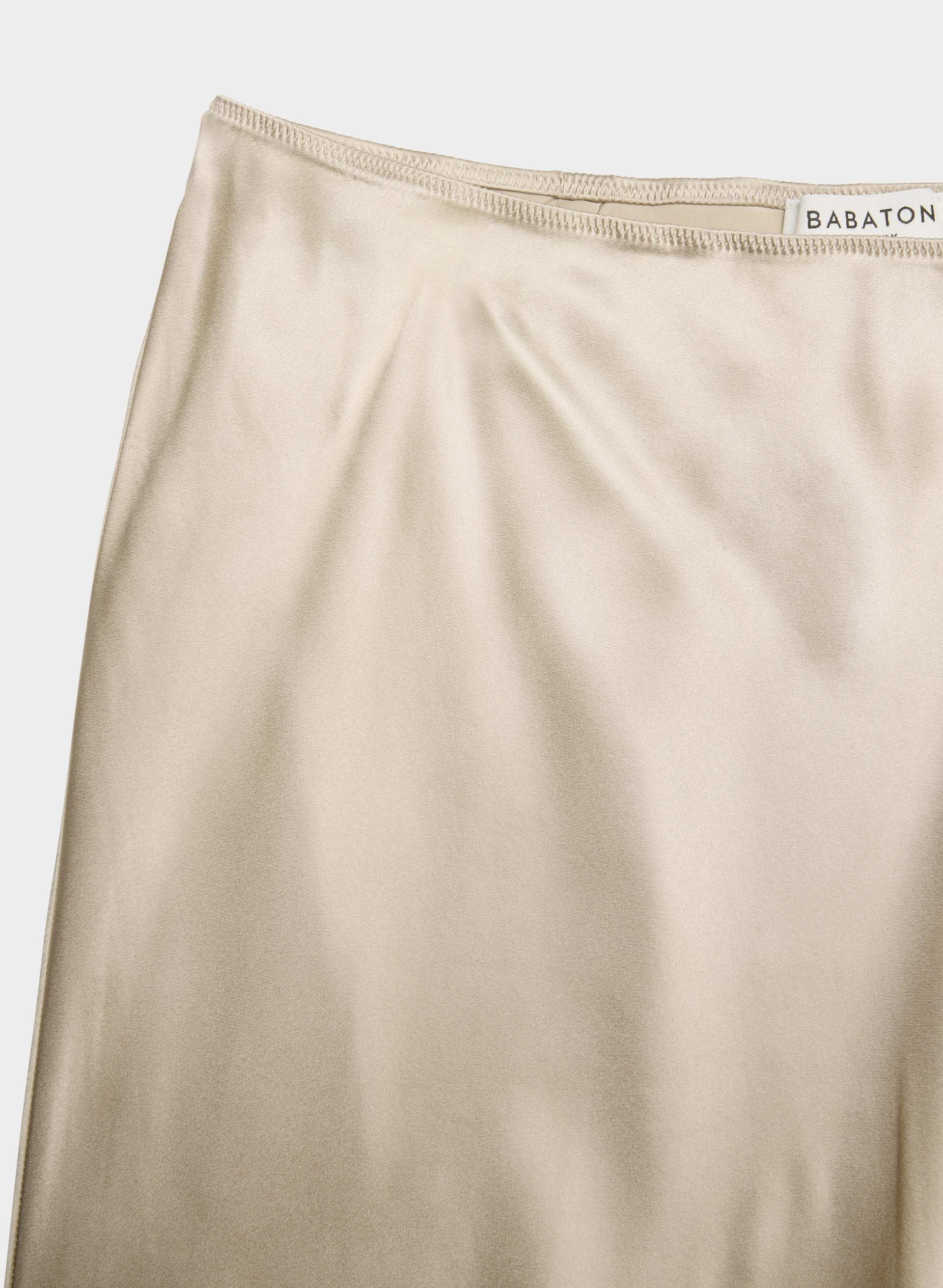 CONFLUENCE SILK SKIRT | Aritzia