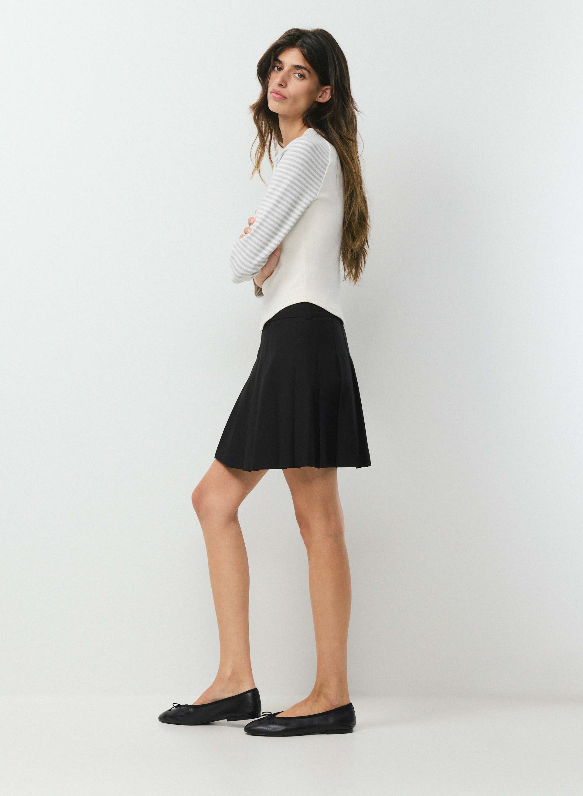 OLIVE MICRO SKIRT | Aritzia
