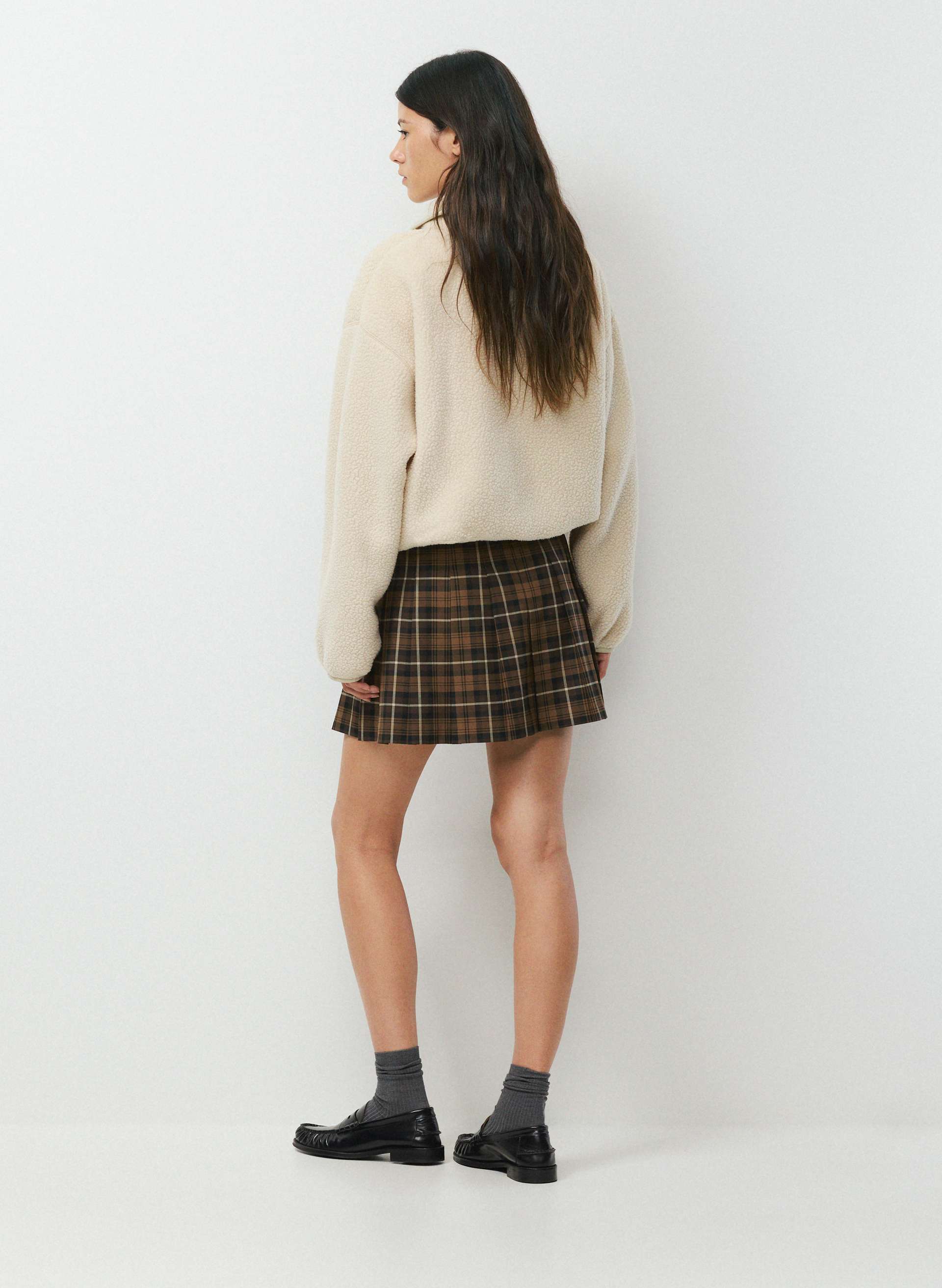 OLIVE MICRO SKIRT | Aritzia