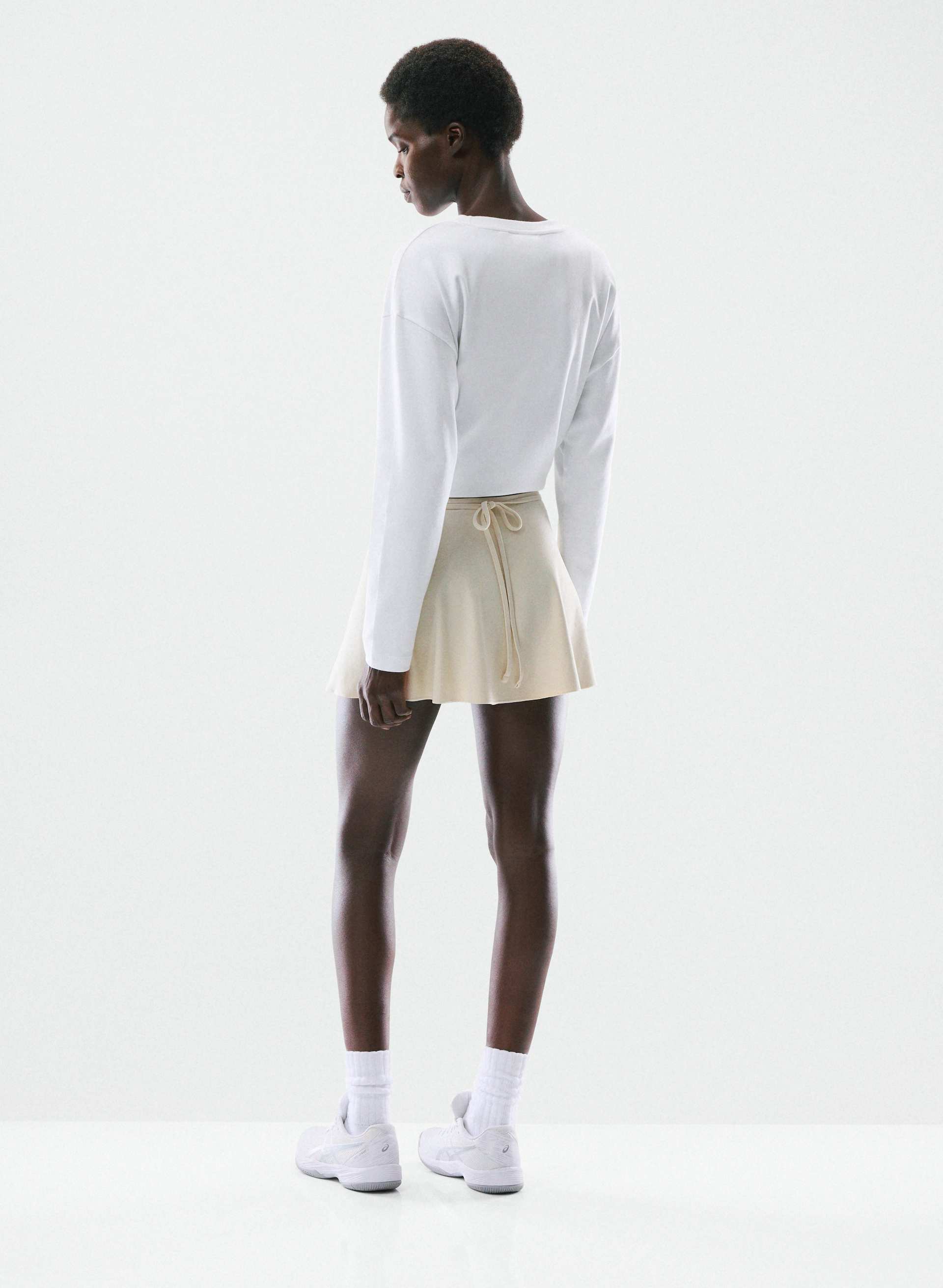 BUTTER SPRING WRAP SKIRT | Aritzia