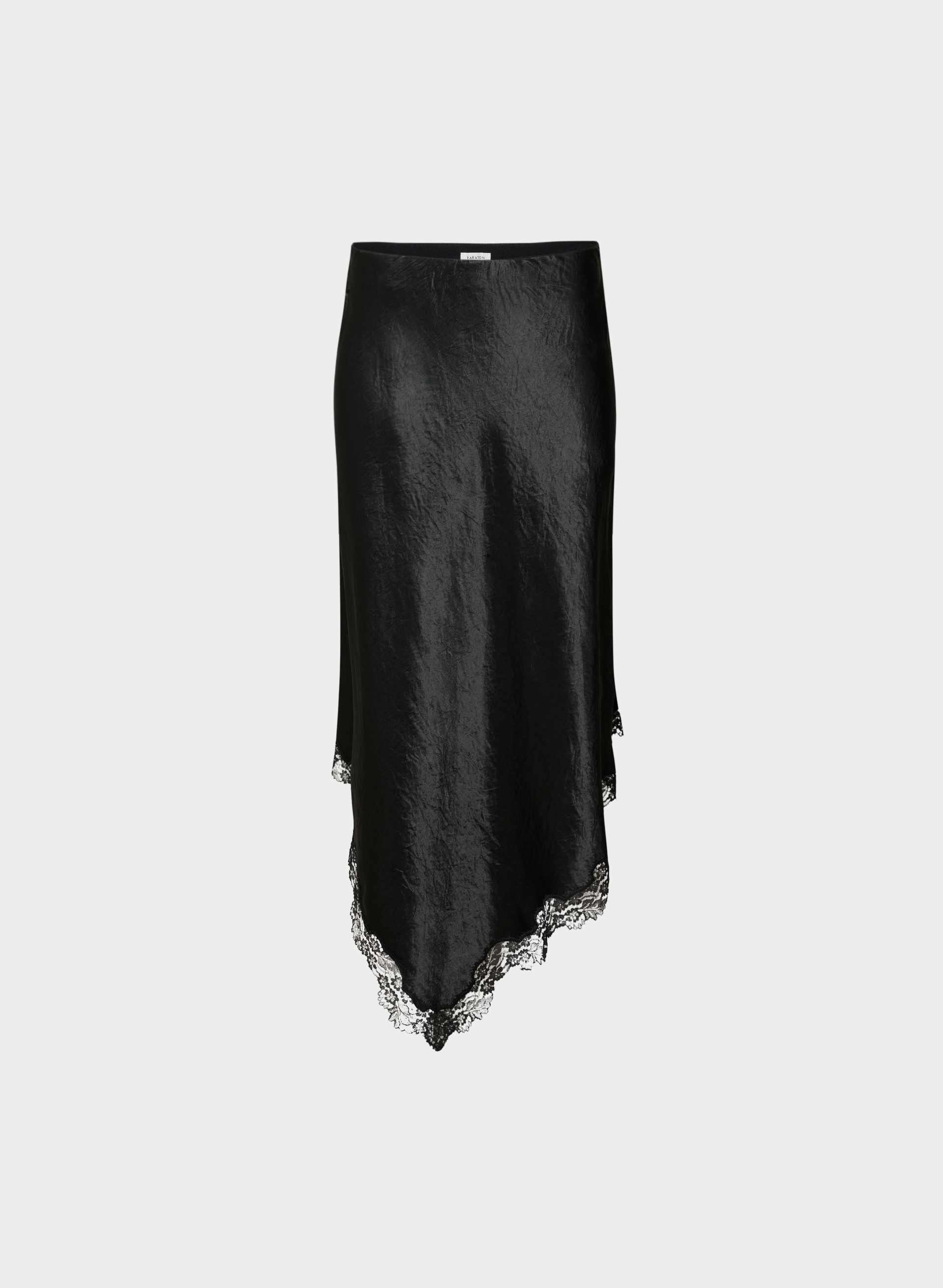 HEADLINE SATIN SKIRT | Aritzia