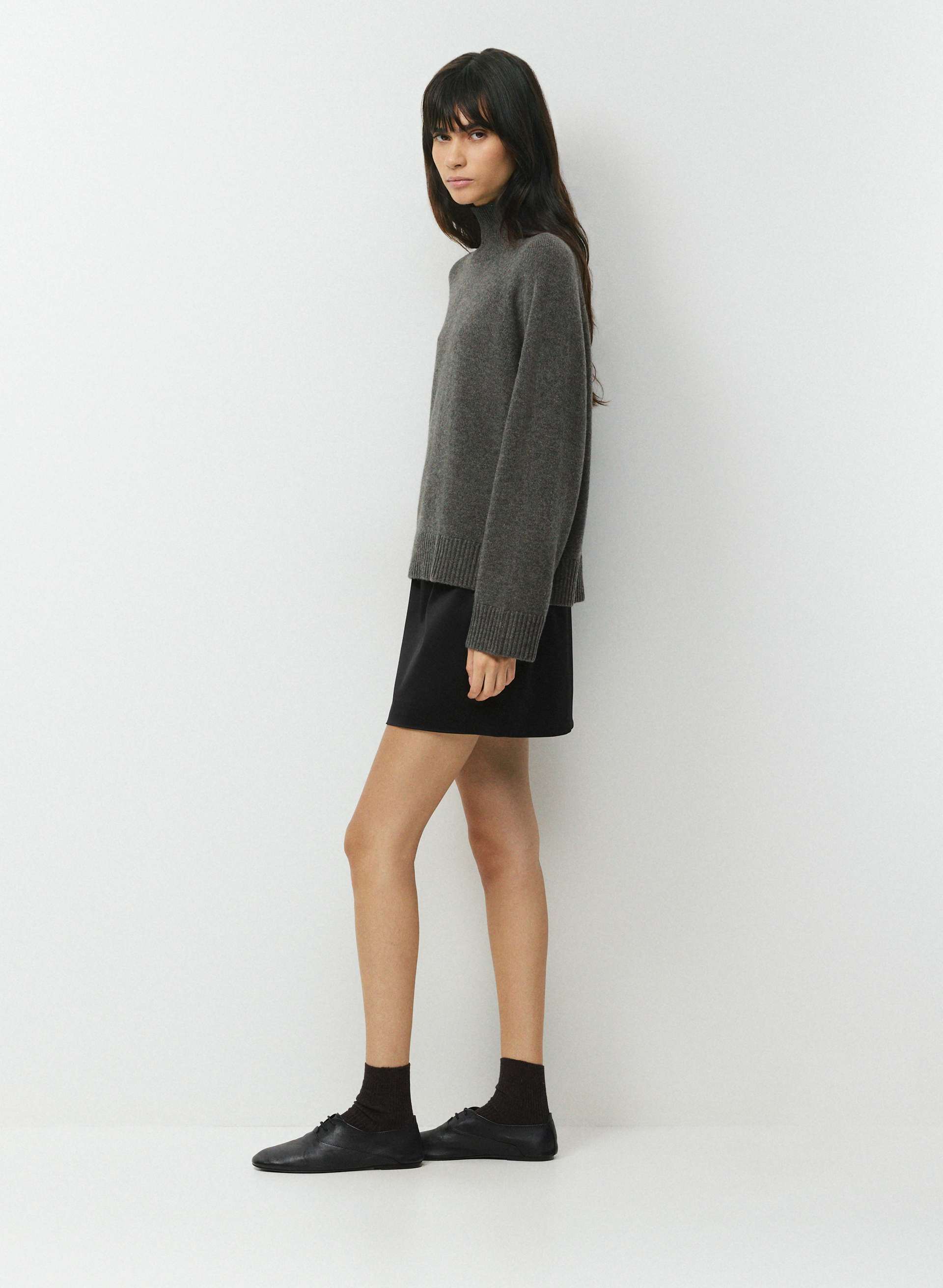 BELONGING SATIN SKIRT | Aritzia