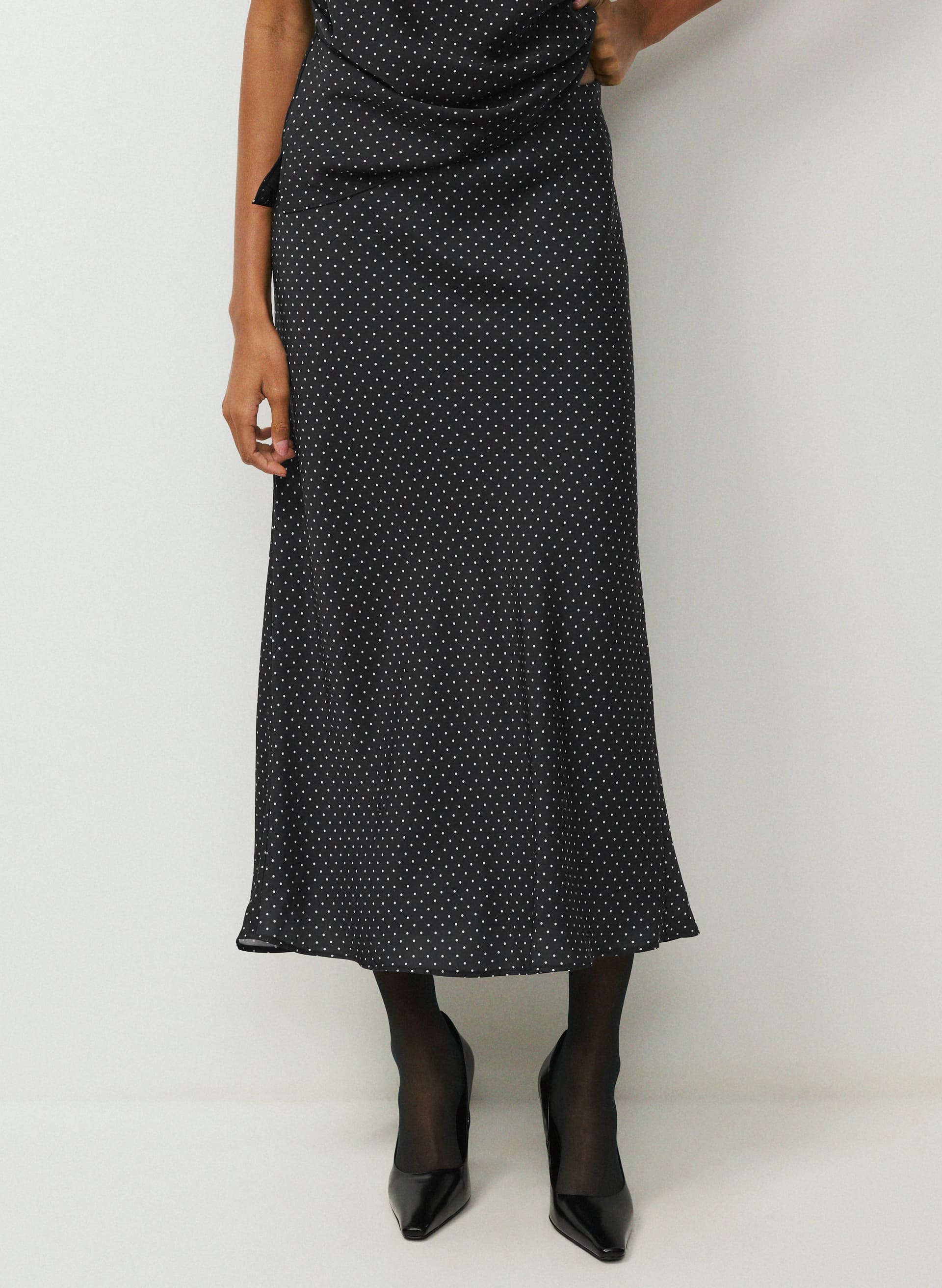 SLIP SATIN MAXI SKIRT | Aritzia