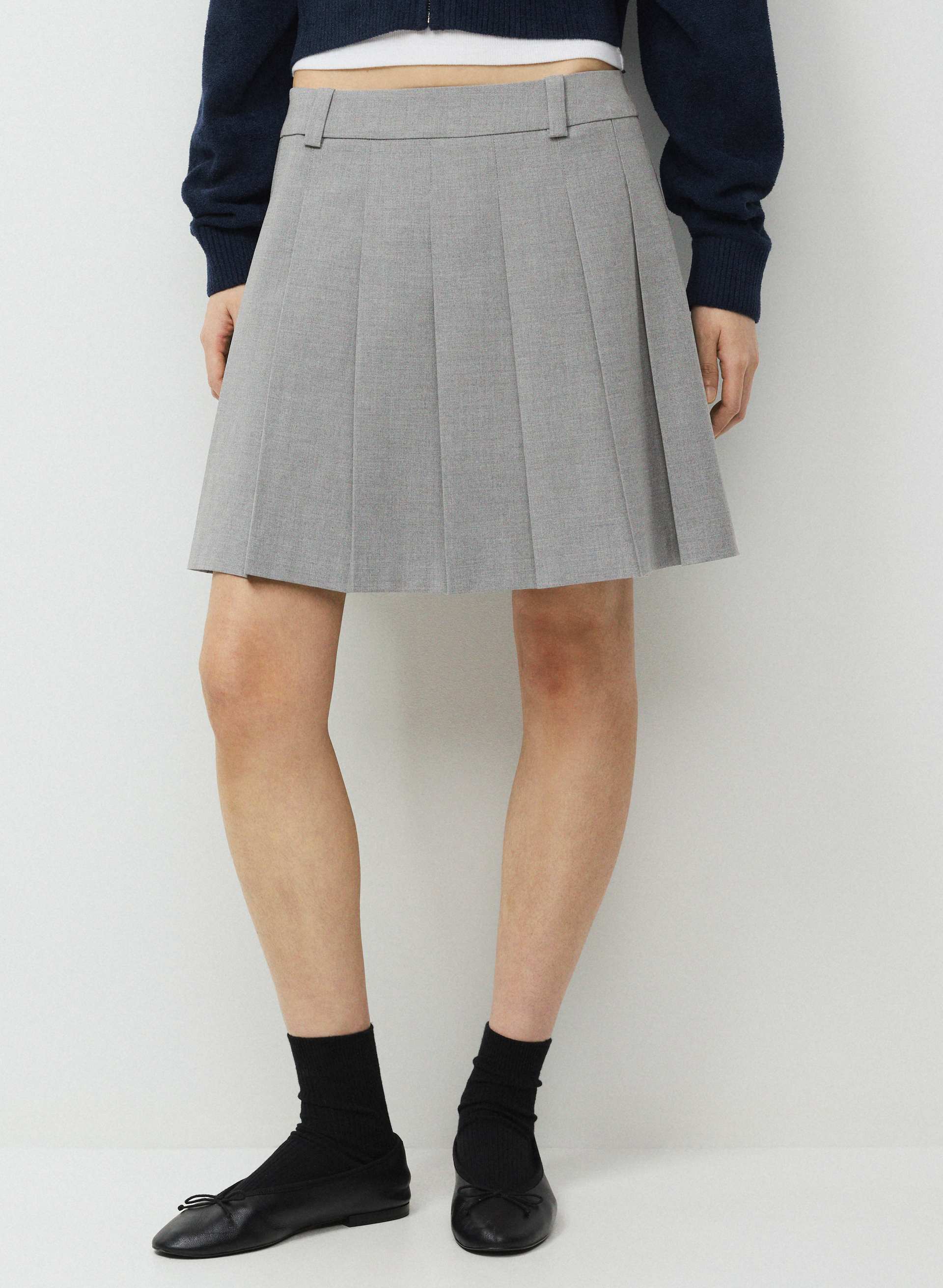 OLIVE MIDI SKIRT | Aritzia