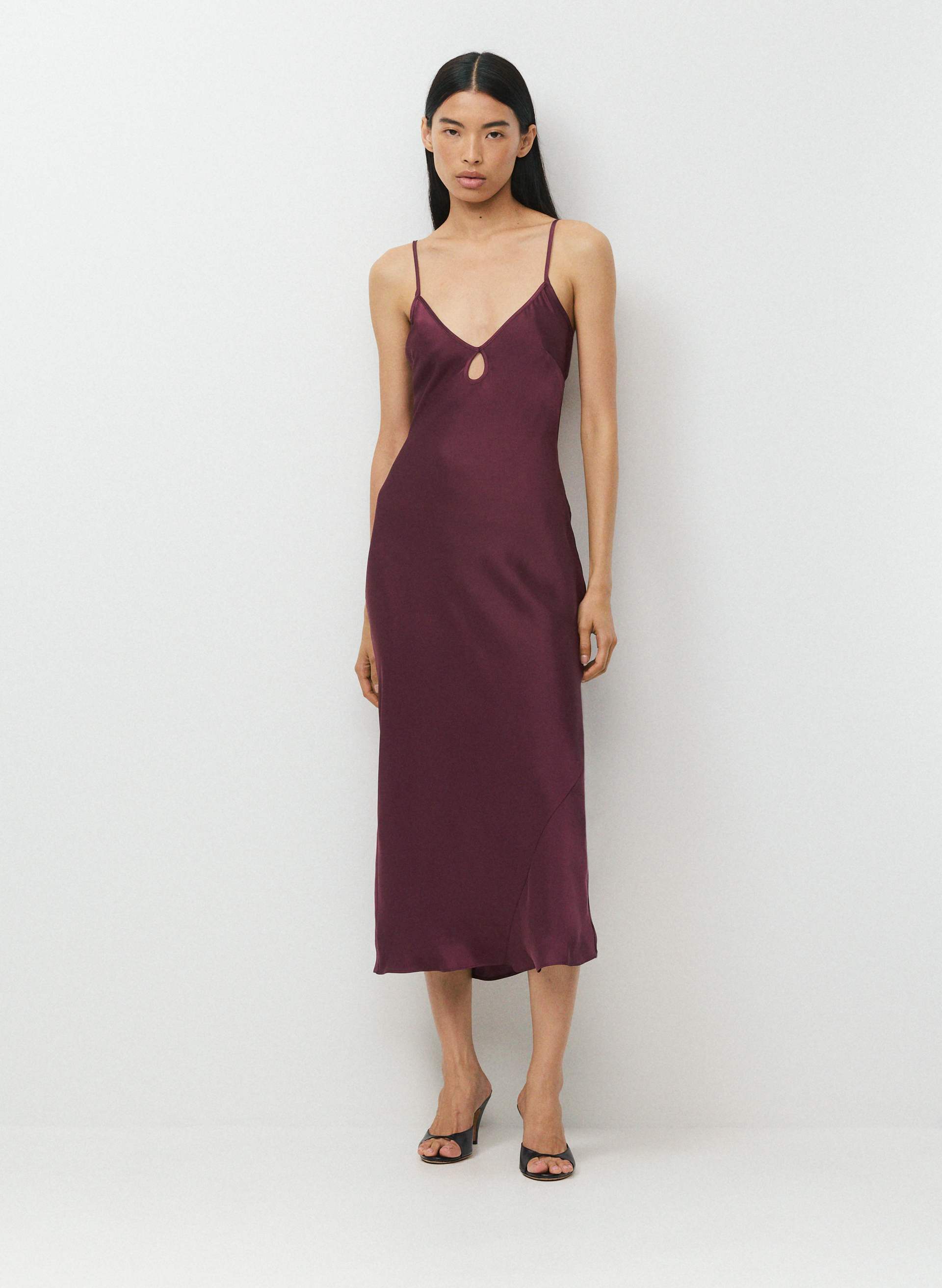 aritzia slip dress Wilfred Charmaine Satin  The Closet New York An @aritzia summer  These