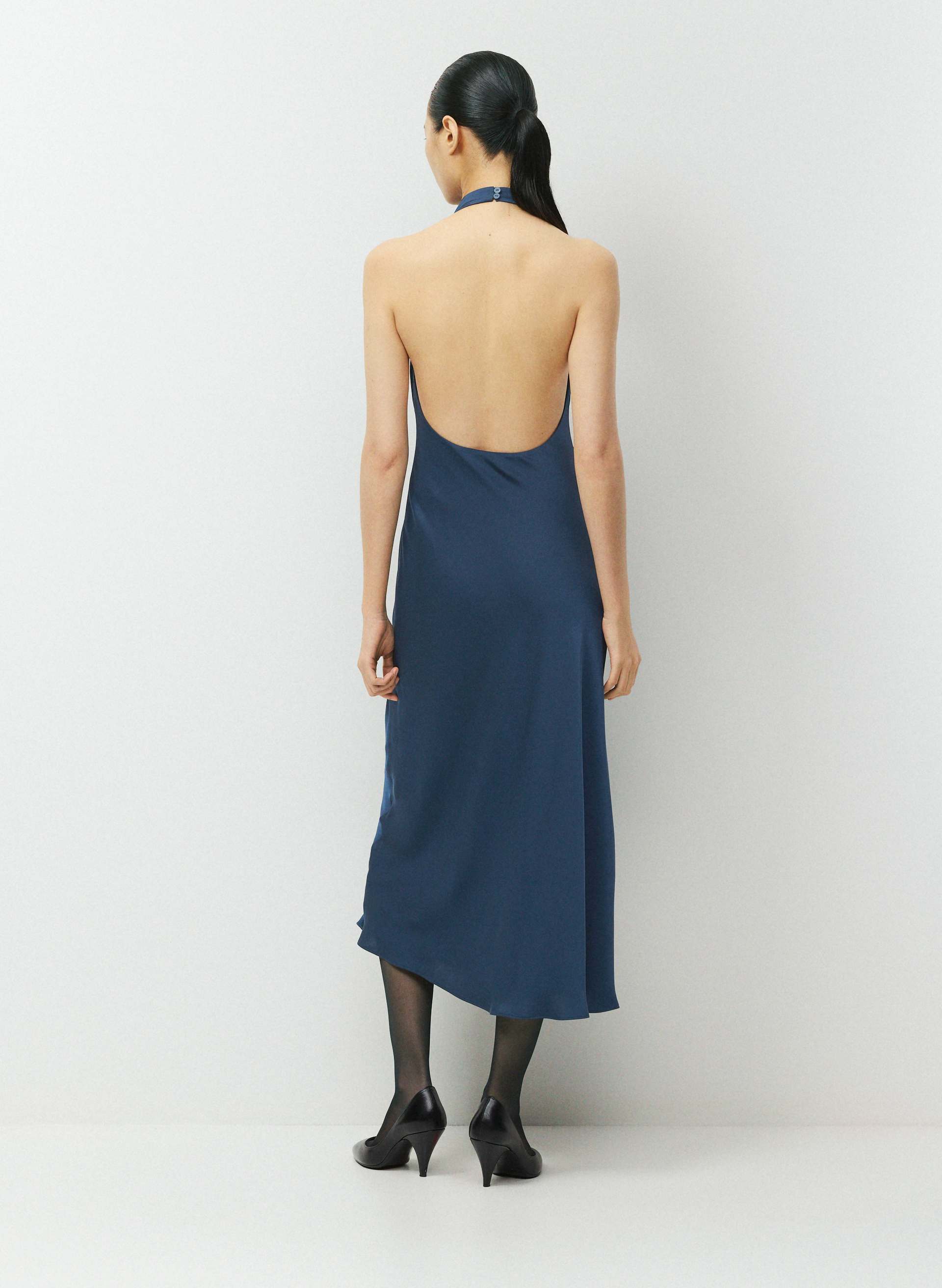 REFINE SHINE™ AUDIENCE MAXI HALTER DRESS | Aritzia