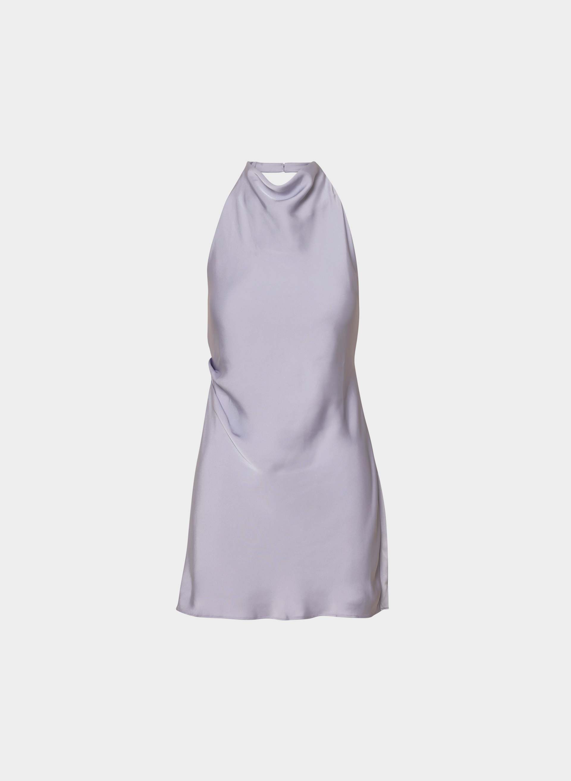 REFINE SHINE™ AUDIENCE MINI HALTER DRESS | Aritzia