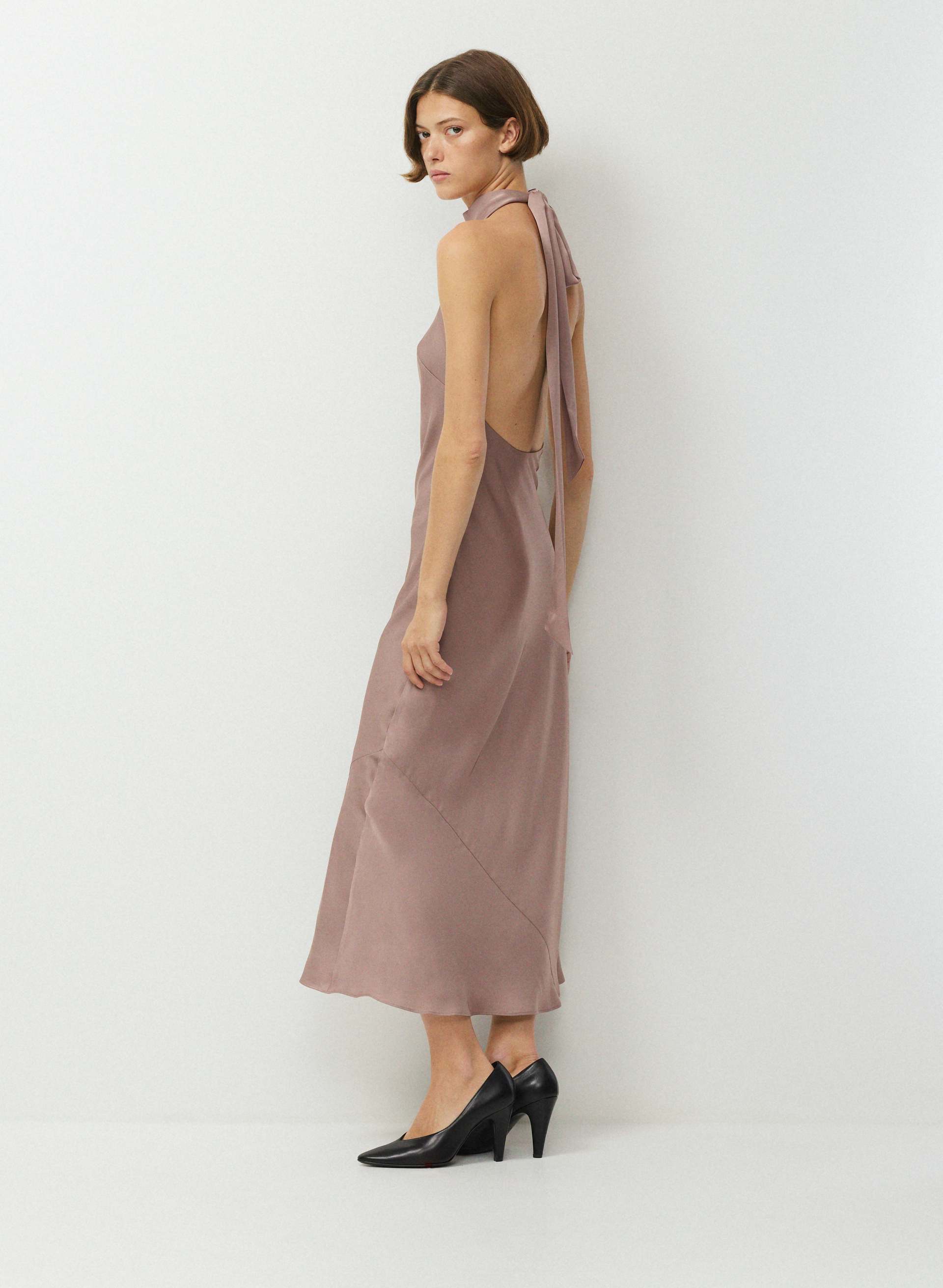 ROBE TIDAL BAIN-DE-SOLEIL EN SATIN | Aritzia