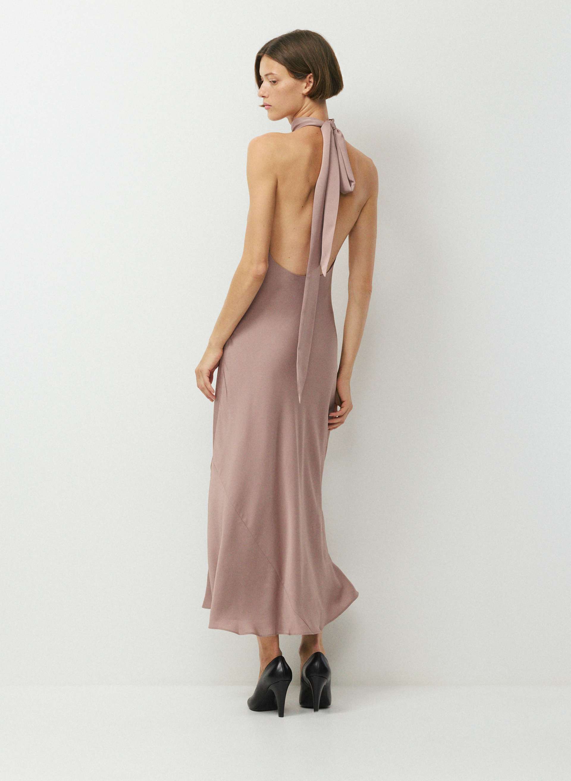 ROBE TIDAL BAIN-DE-SOLEIL EN SATIN | Aritzia