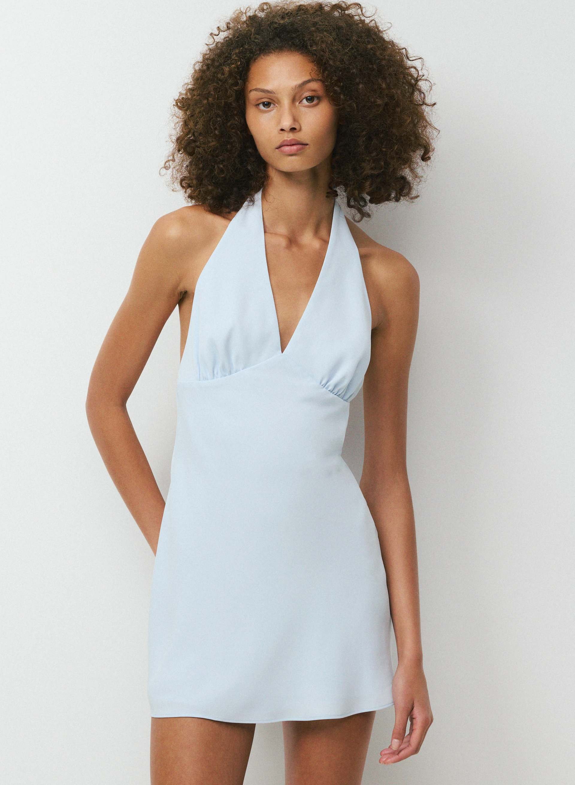 ISA HALTER DRESS | Aritzia