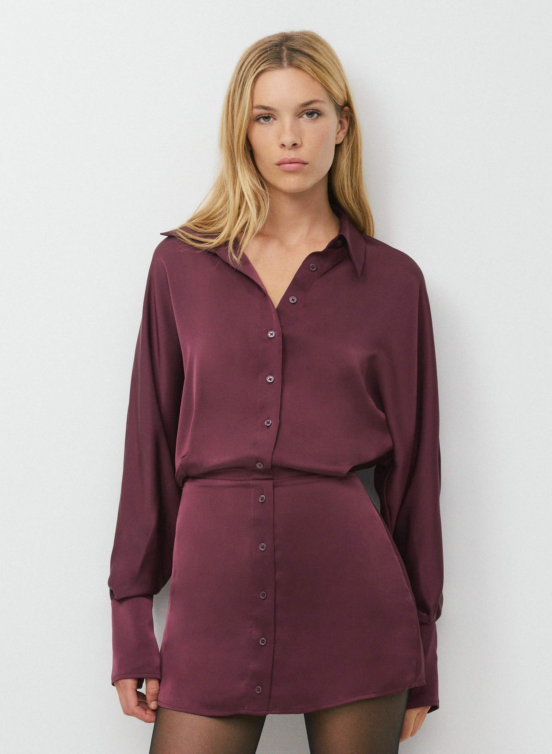 PARLOUR SATIN DRESS | Aritzia