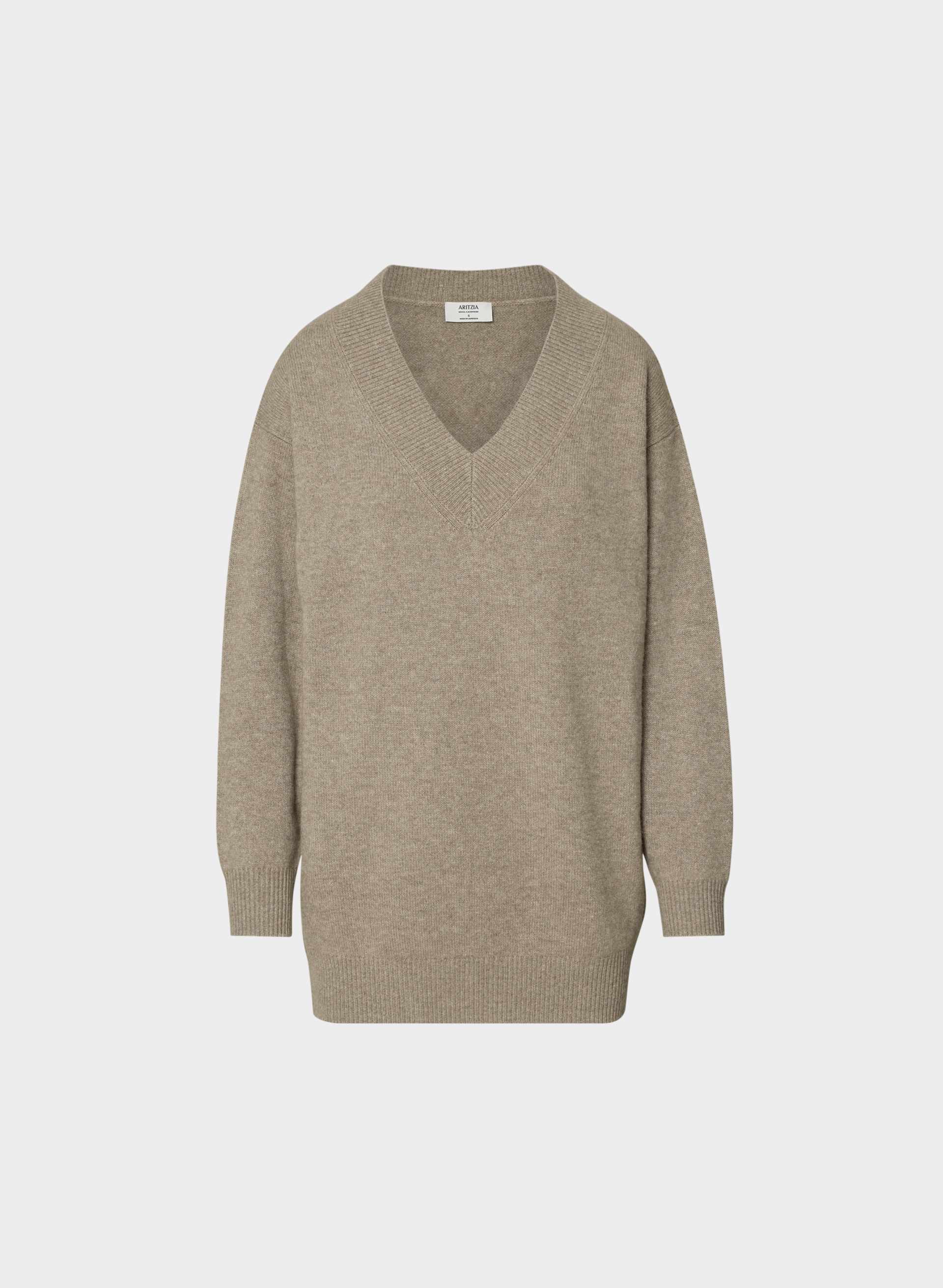 ESSENTIAL WOOL CASHMERE LIBRARY DRESS | Aritzia