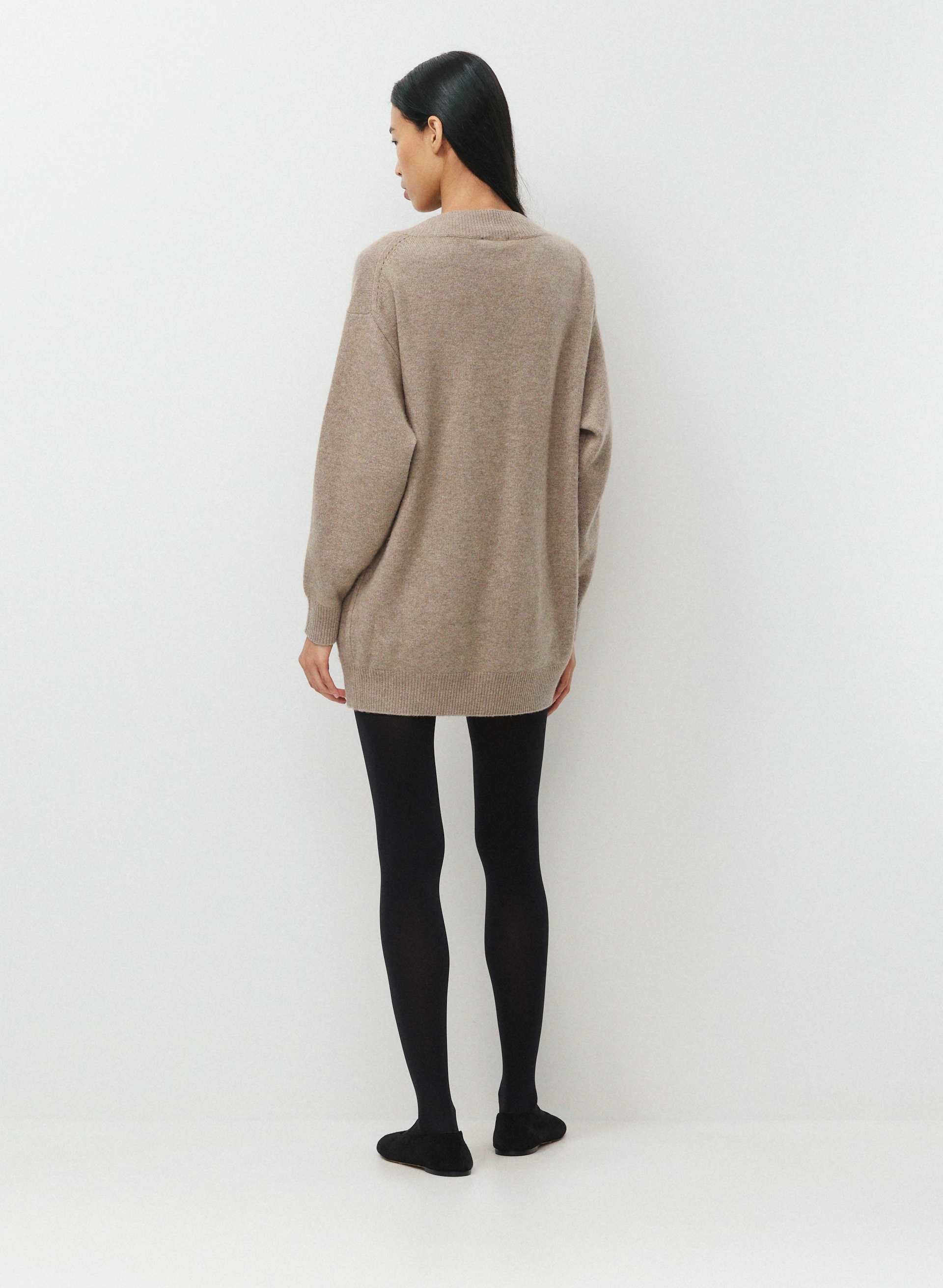ESSENTIAL WOOL CASHMERE LIBRARY DRESS | Aritzia