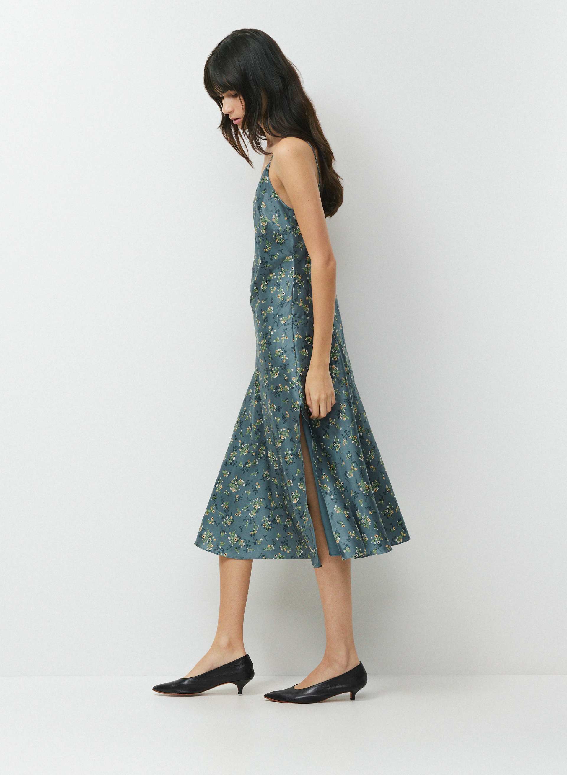 COURT SATIN DRESS | Aritzia