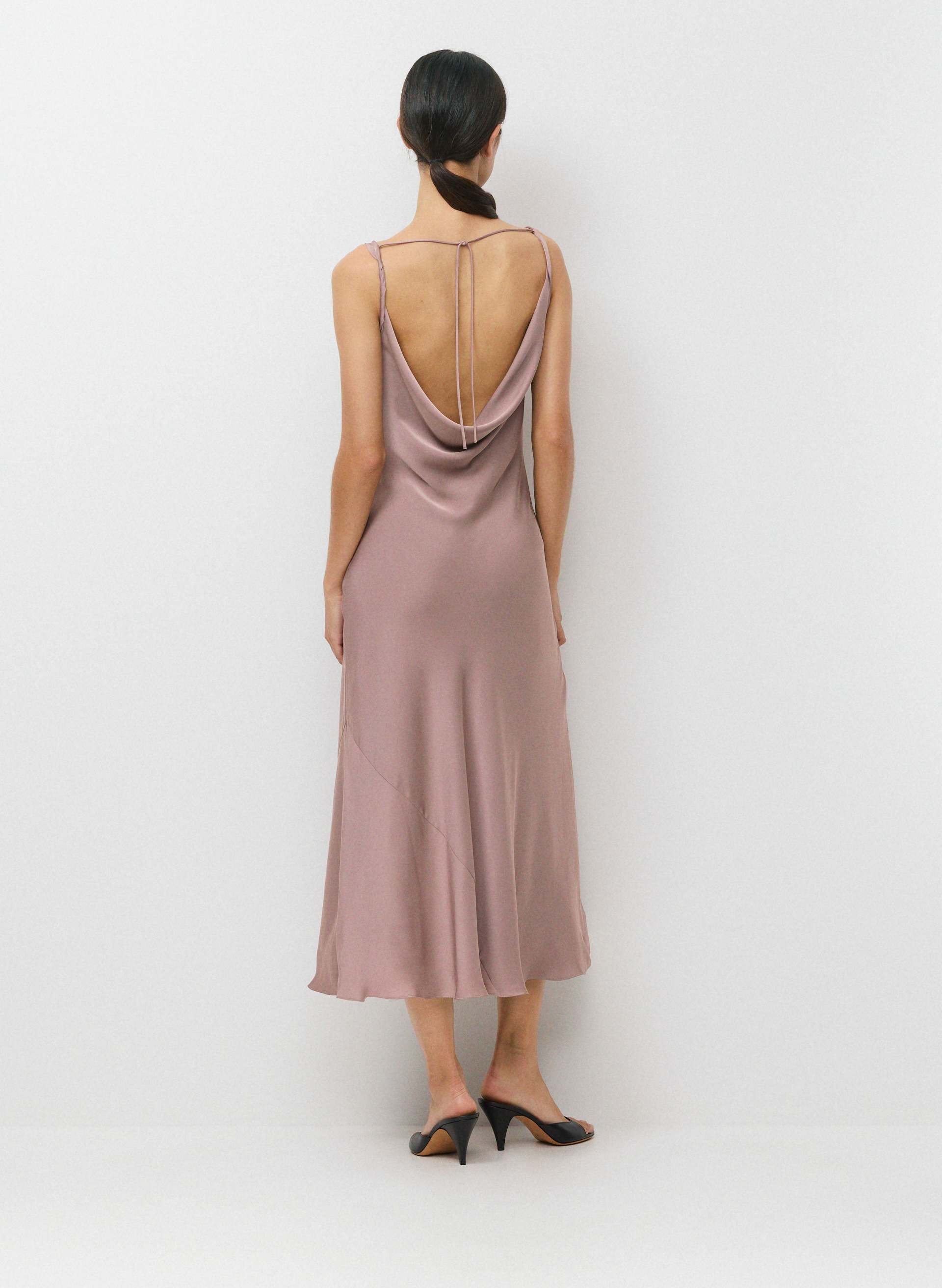 Delilah Satin Dress