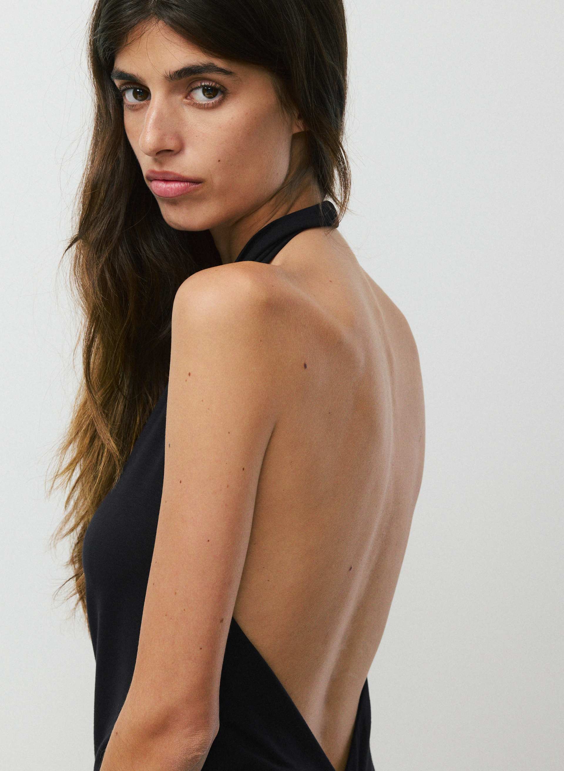 EFFIE HALTER DRESS | Aritzia