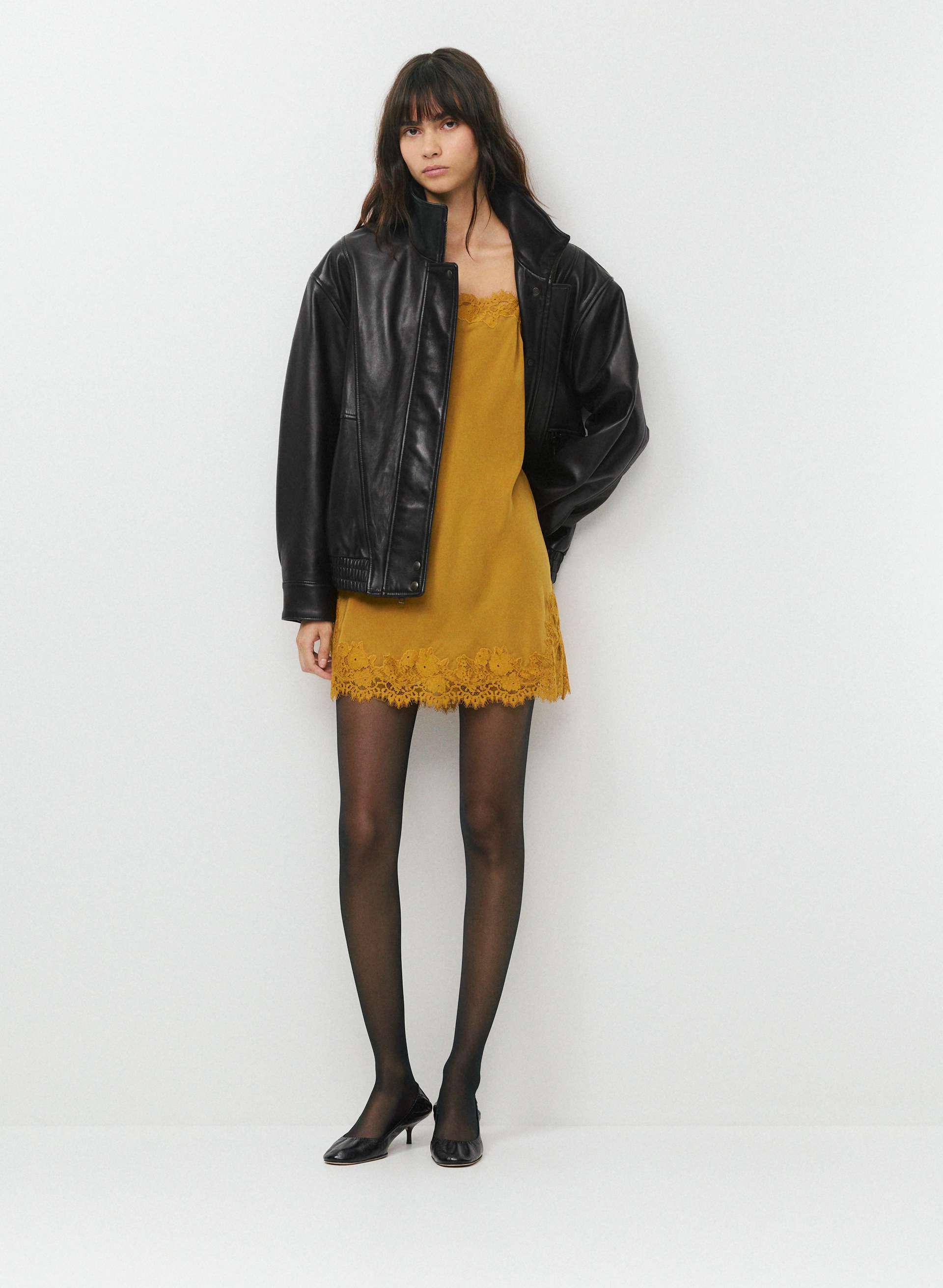 MANTLE SILK DRESS | Aritzia