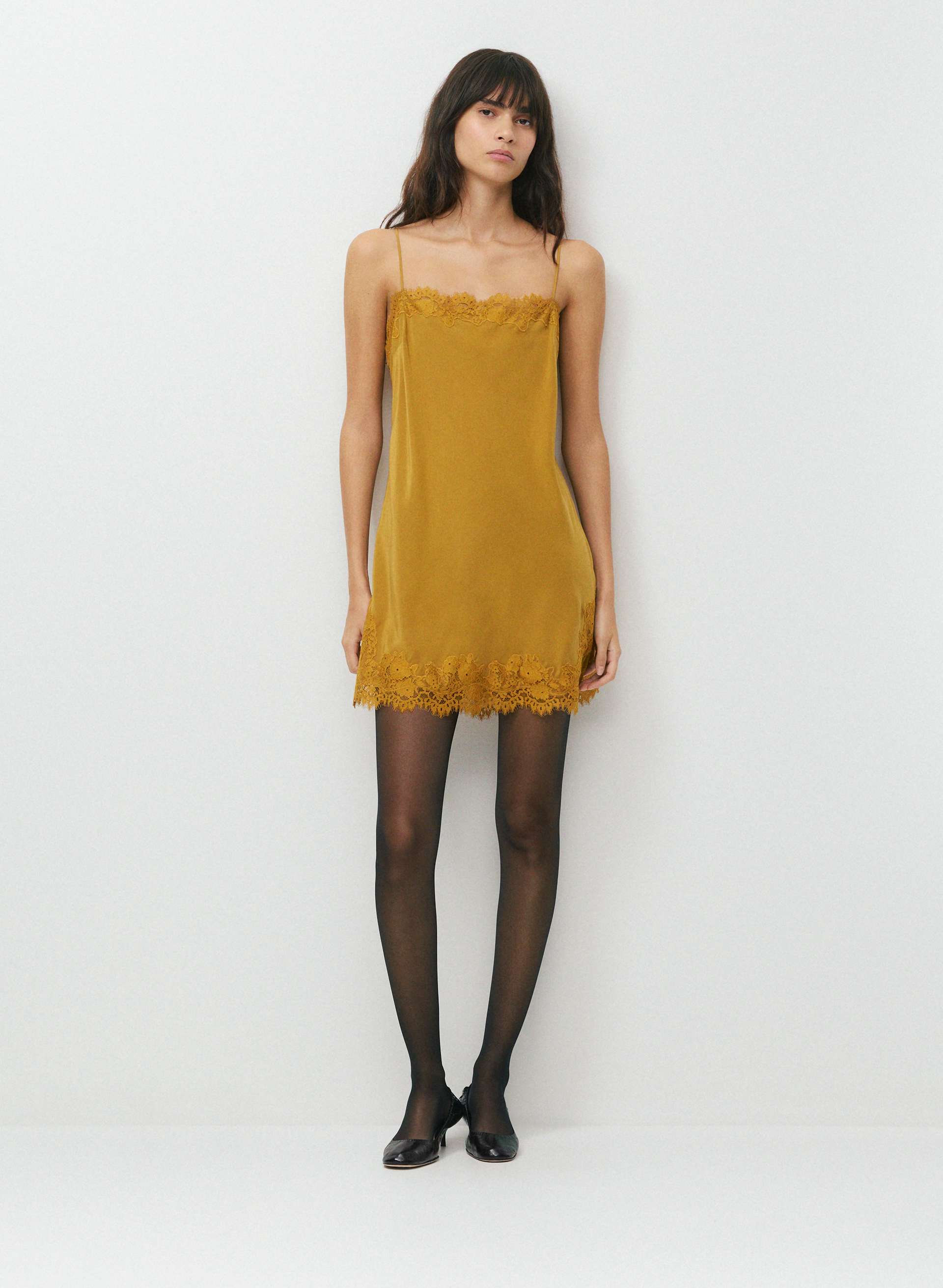 MANTLE SILK DRESS | Aritzia