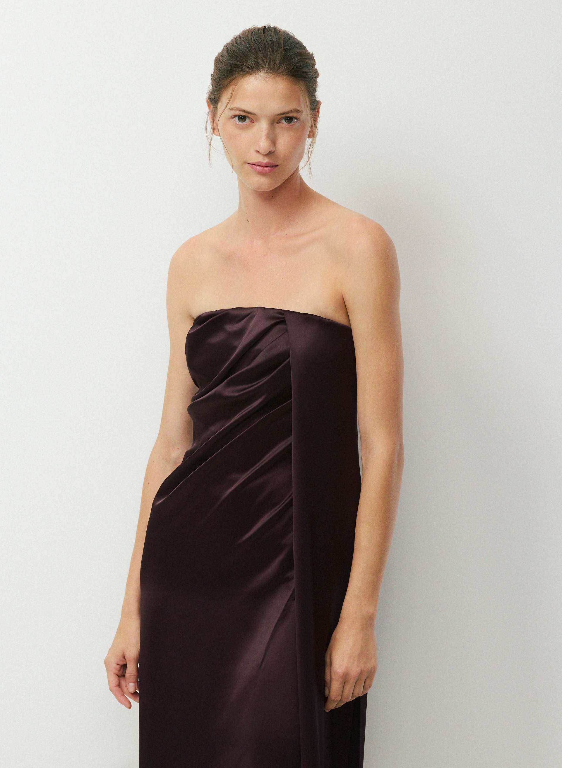 EVENT SATIN DRESS | Aritzia