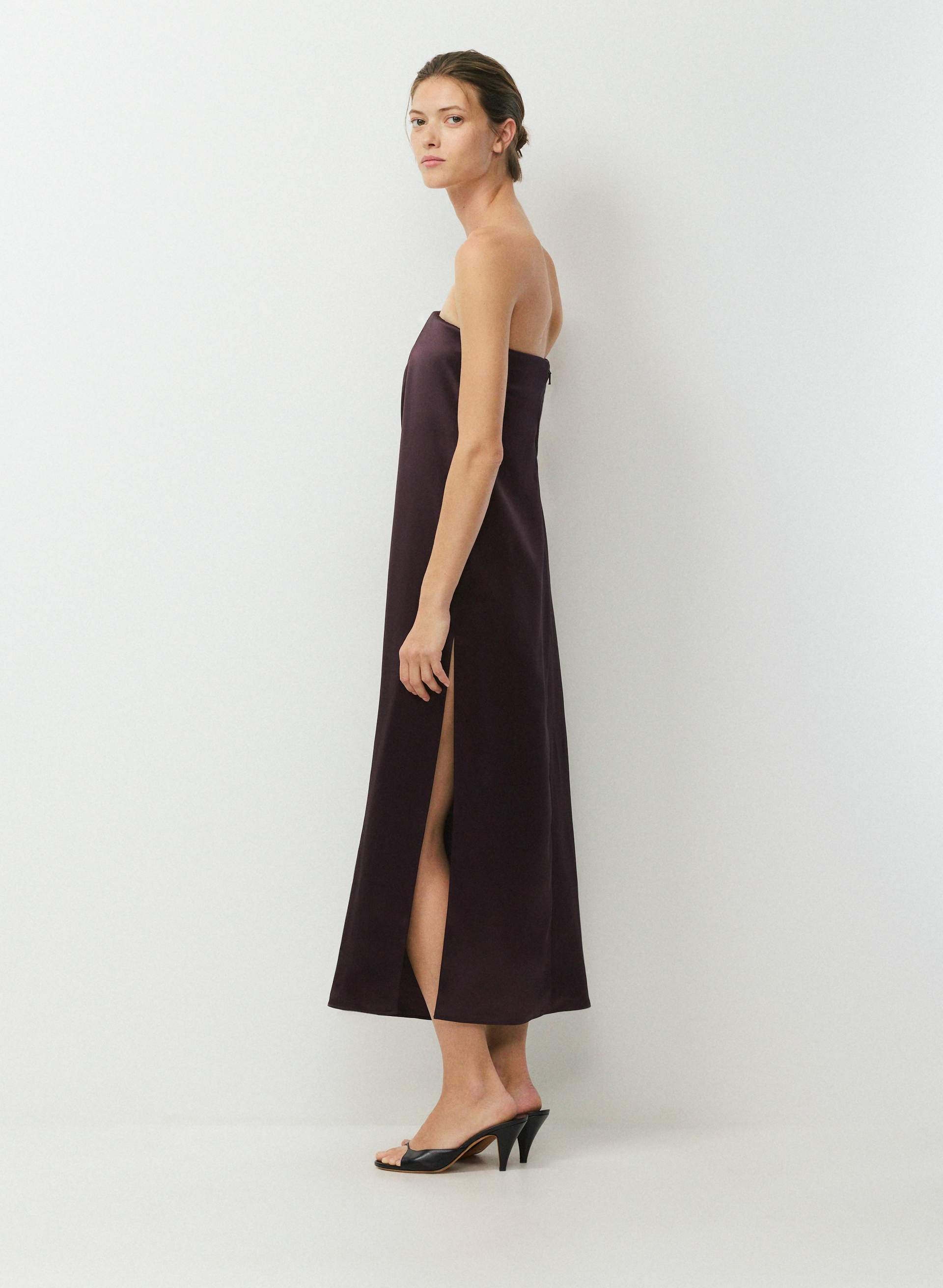 EVENT SATIN DRESS | Aritzia