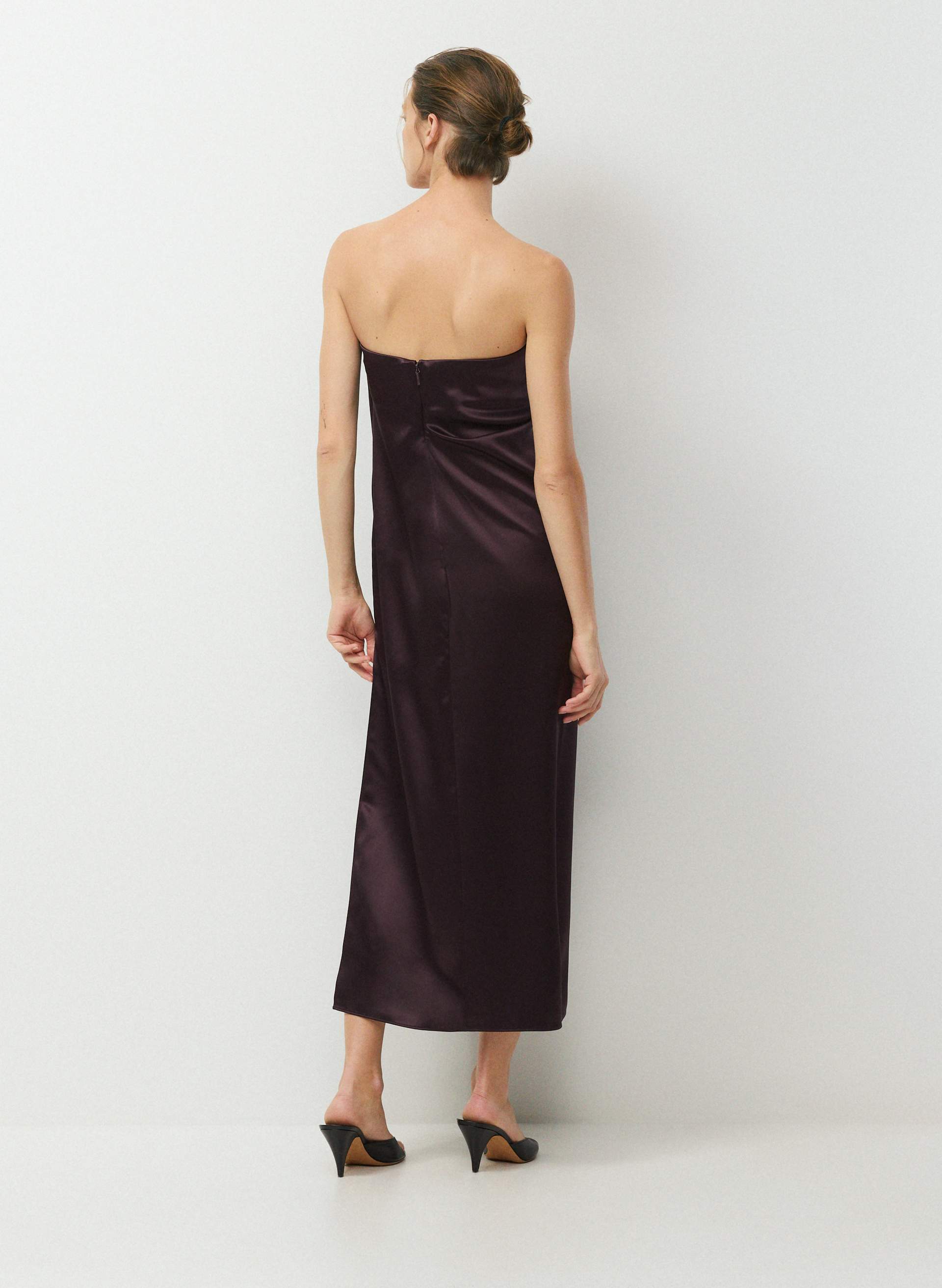 EVENT SATIN DRESS | Aritzia
