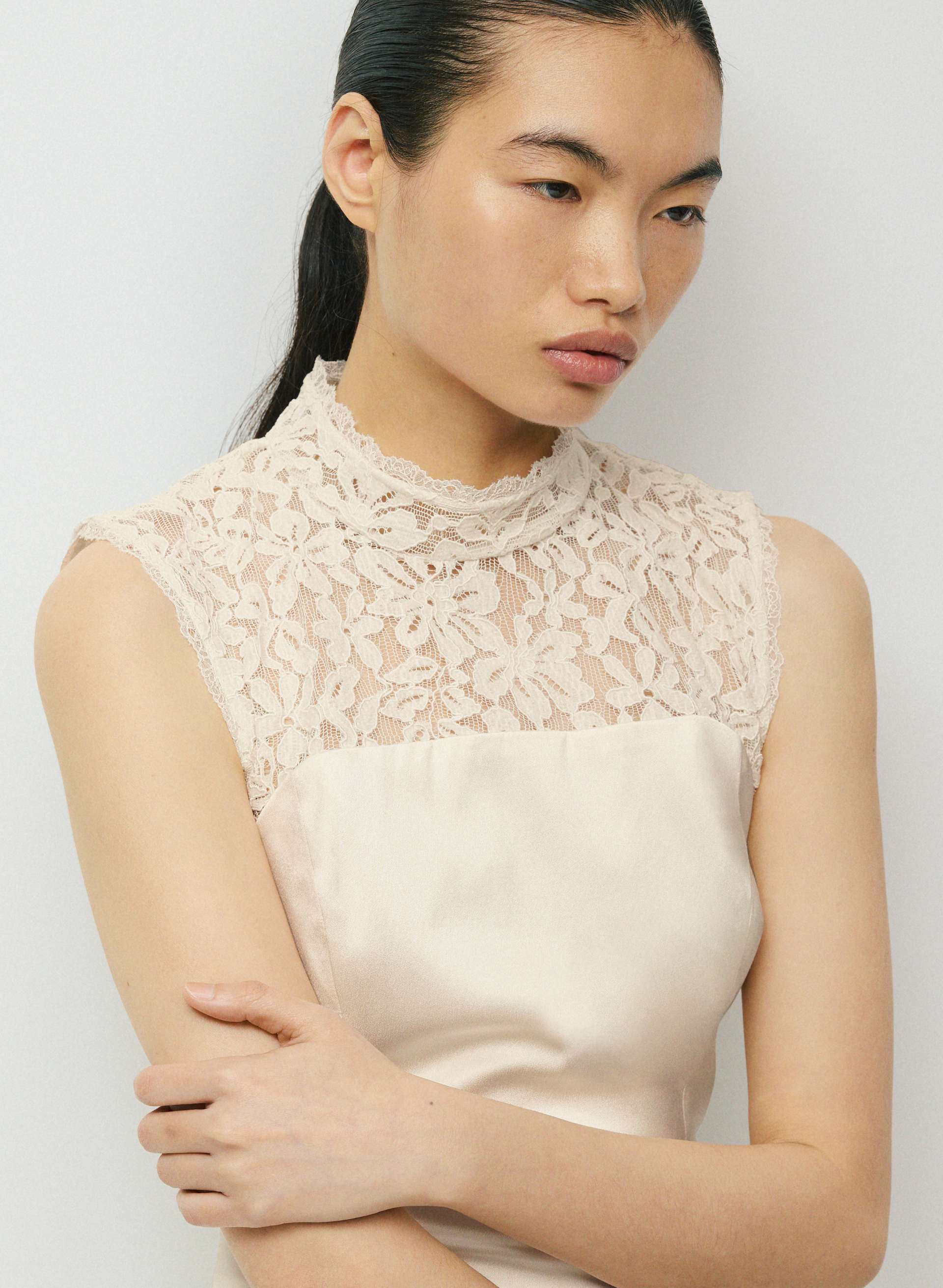SOCIAL SATIN DRESS | Aritzia