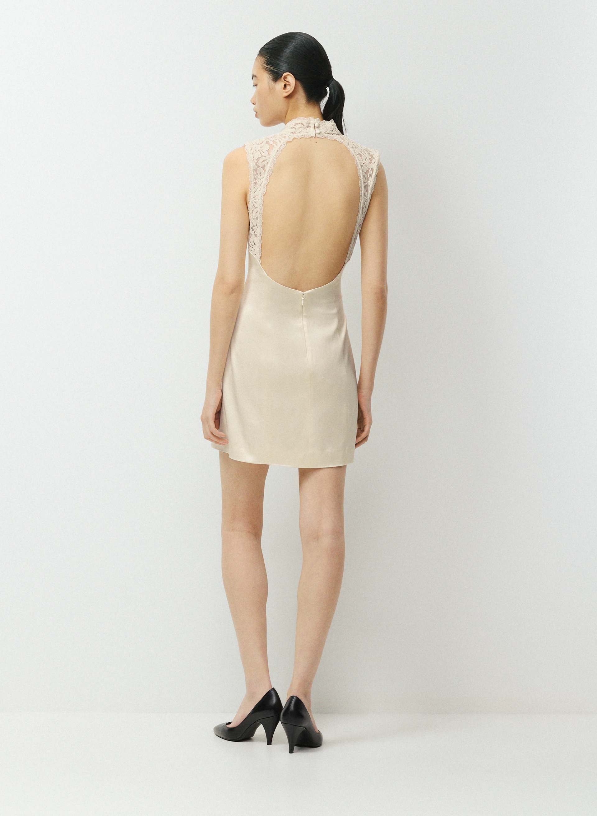 SOCIAL SATIN DRESS | Aritzia