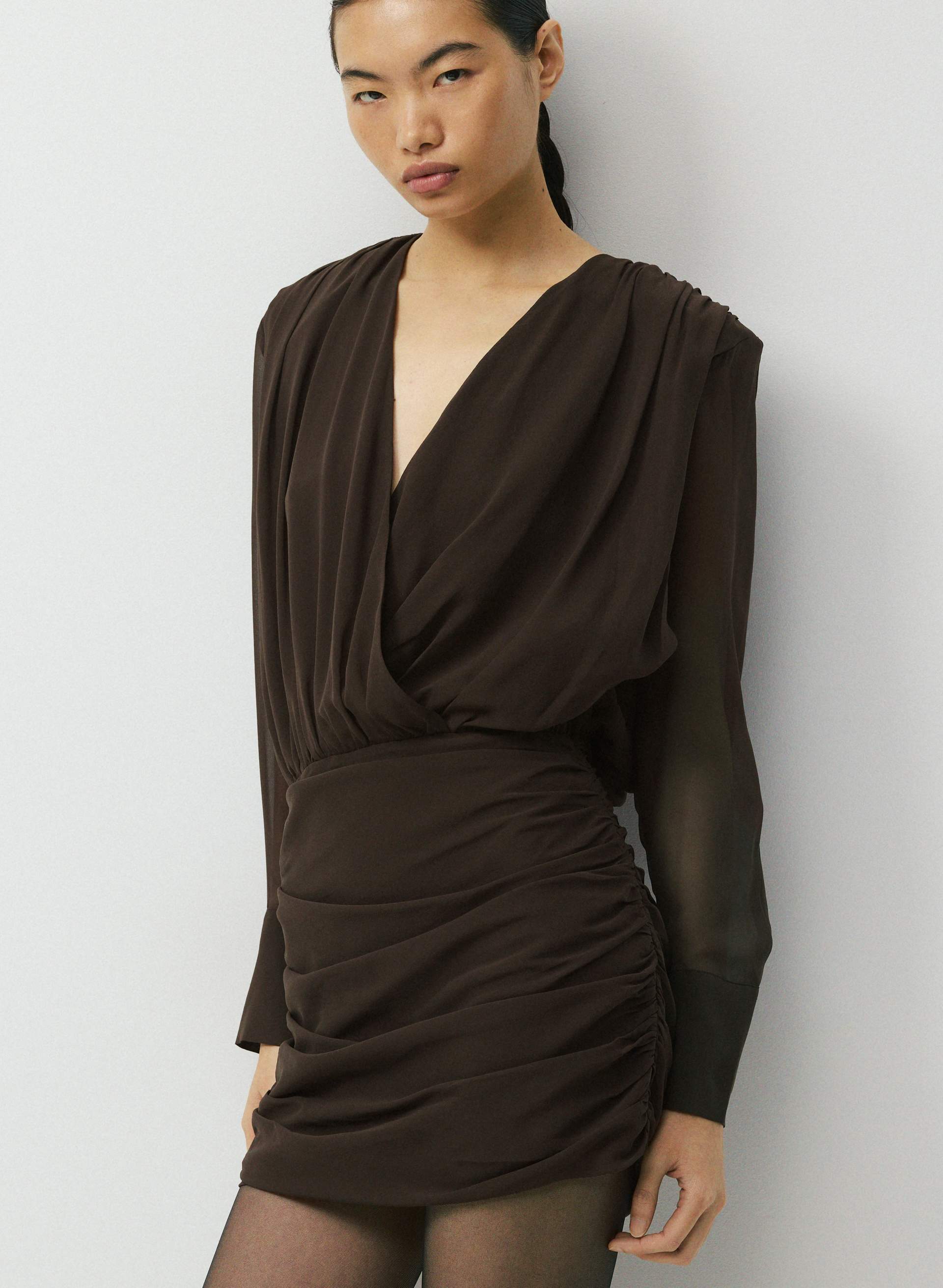 CLANDESTINE SILK DRESS | Aritzia