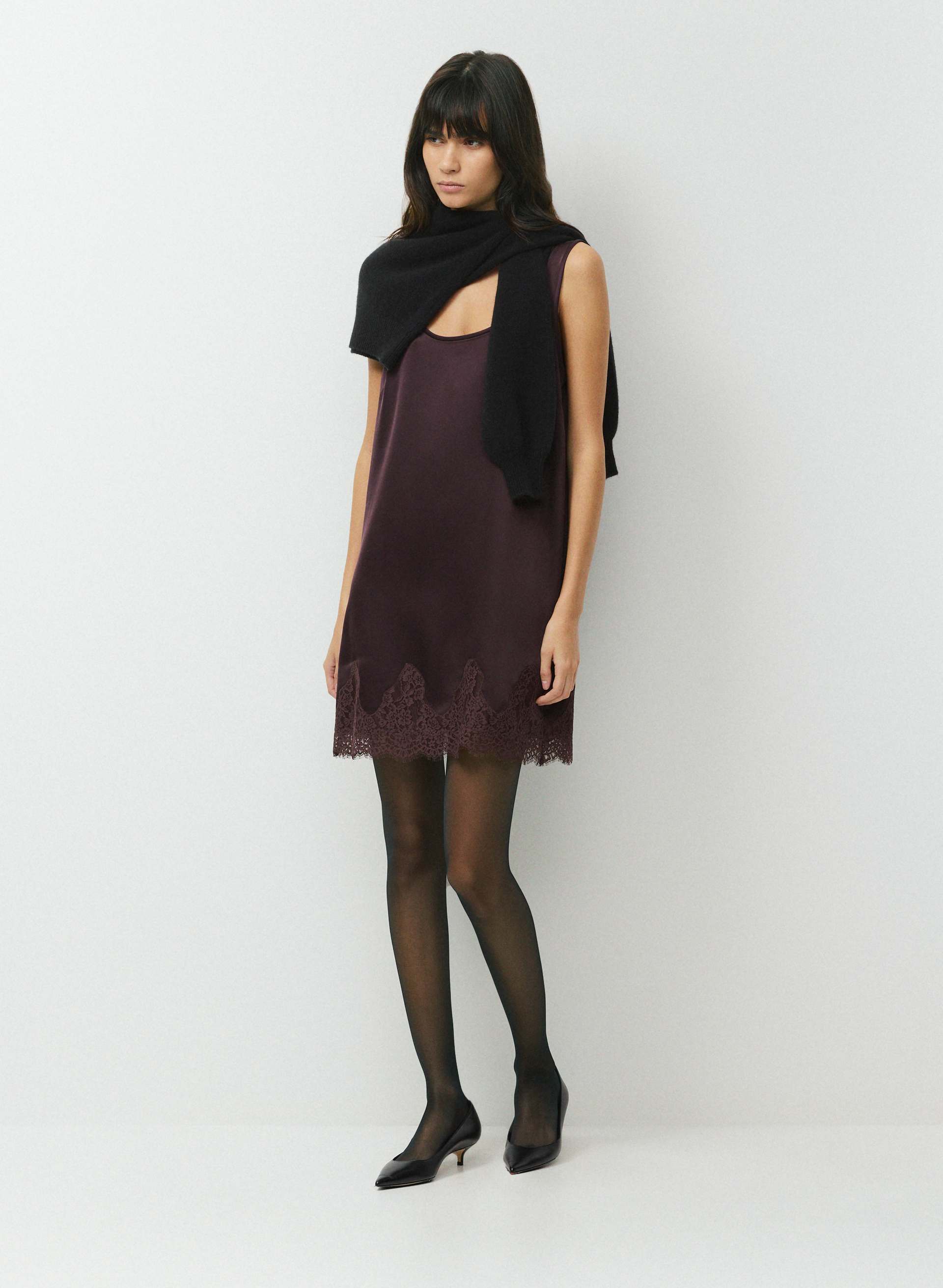 FLICKER SATIN DRESS | Aritzia