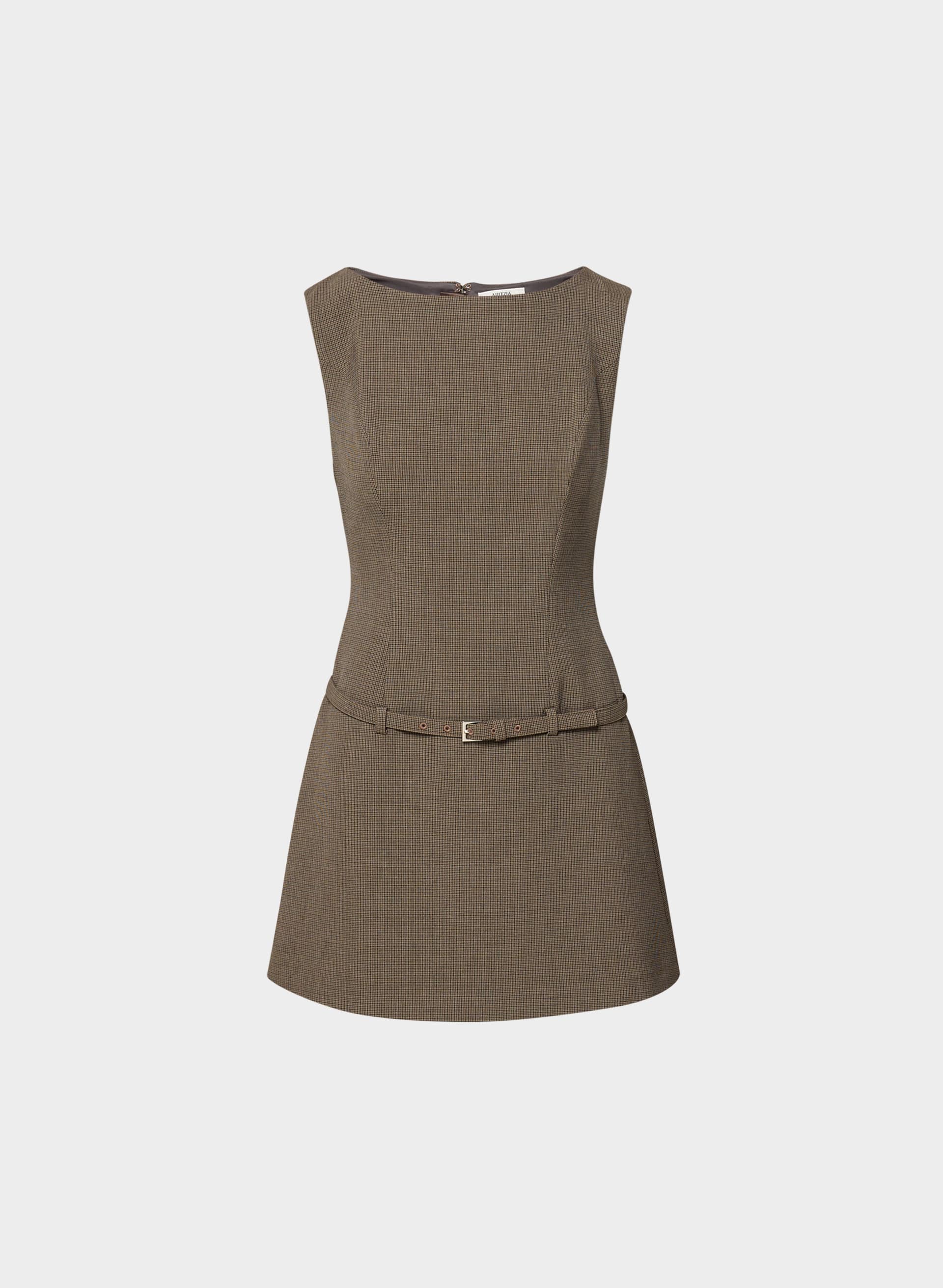 ROBE ÉLOQUENT - EVERSENTIAL™ - Softly structured slim-fit fit-and-flare micro dress. 