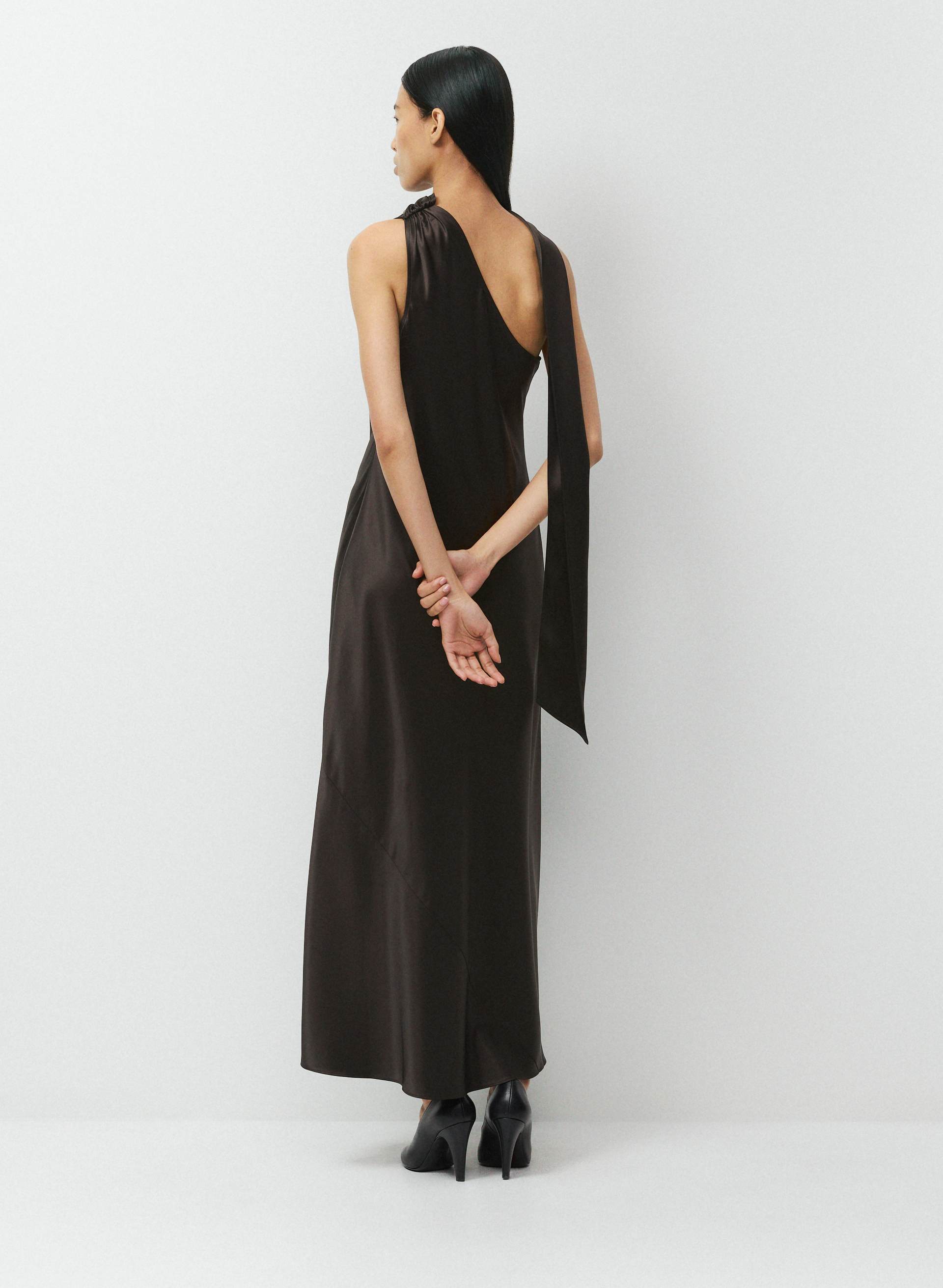 VERVE SATIN DRESS | Aritzia