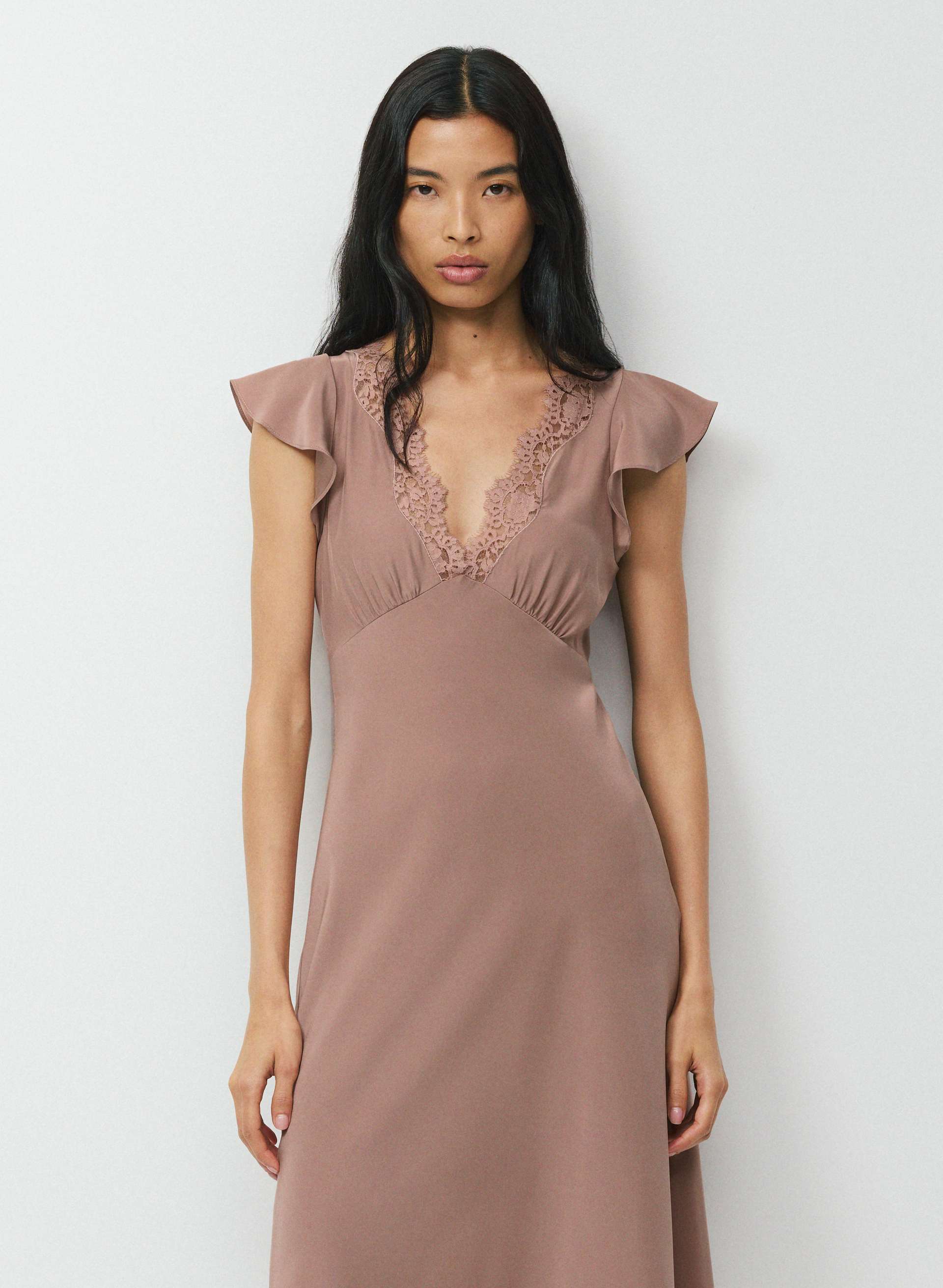 REVERIE SILK DRESS | Aritzia