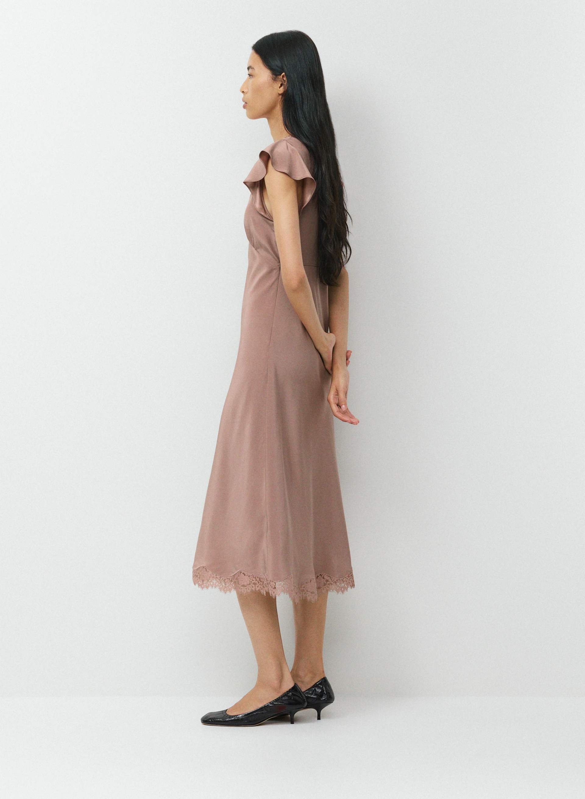 REVERIE SILK DRESS | Aritzia