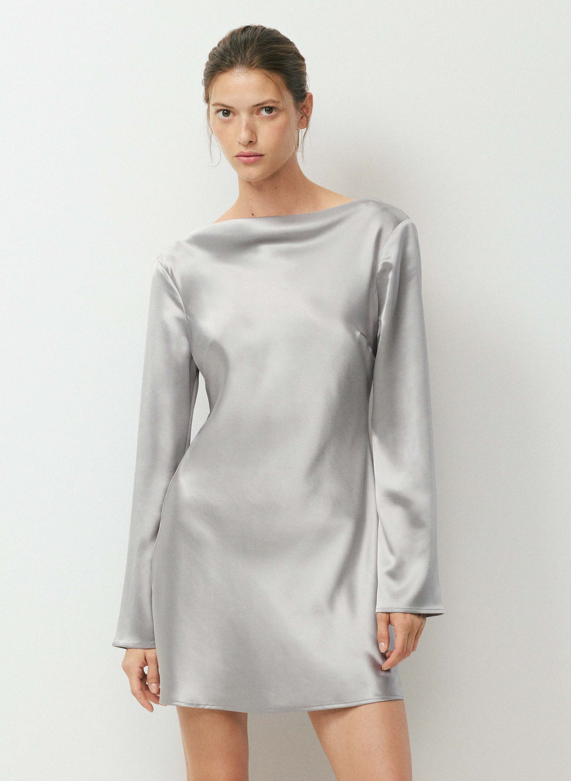 CHOREO SATIN DRESS | Aritzia