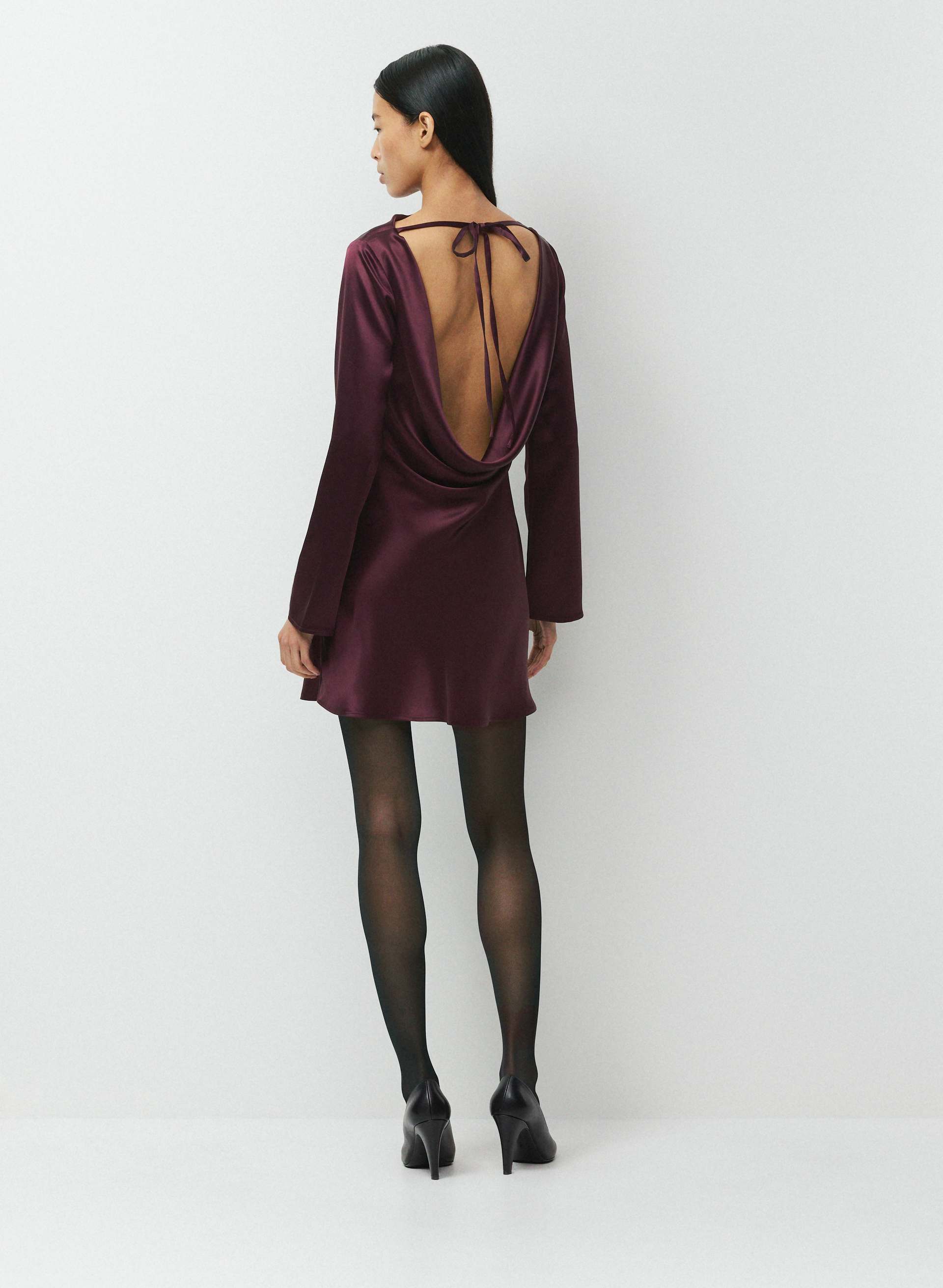 CHOREO SATIN DRESS | Aritzia