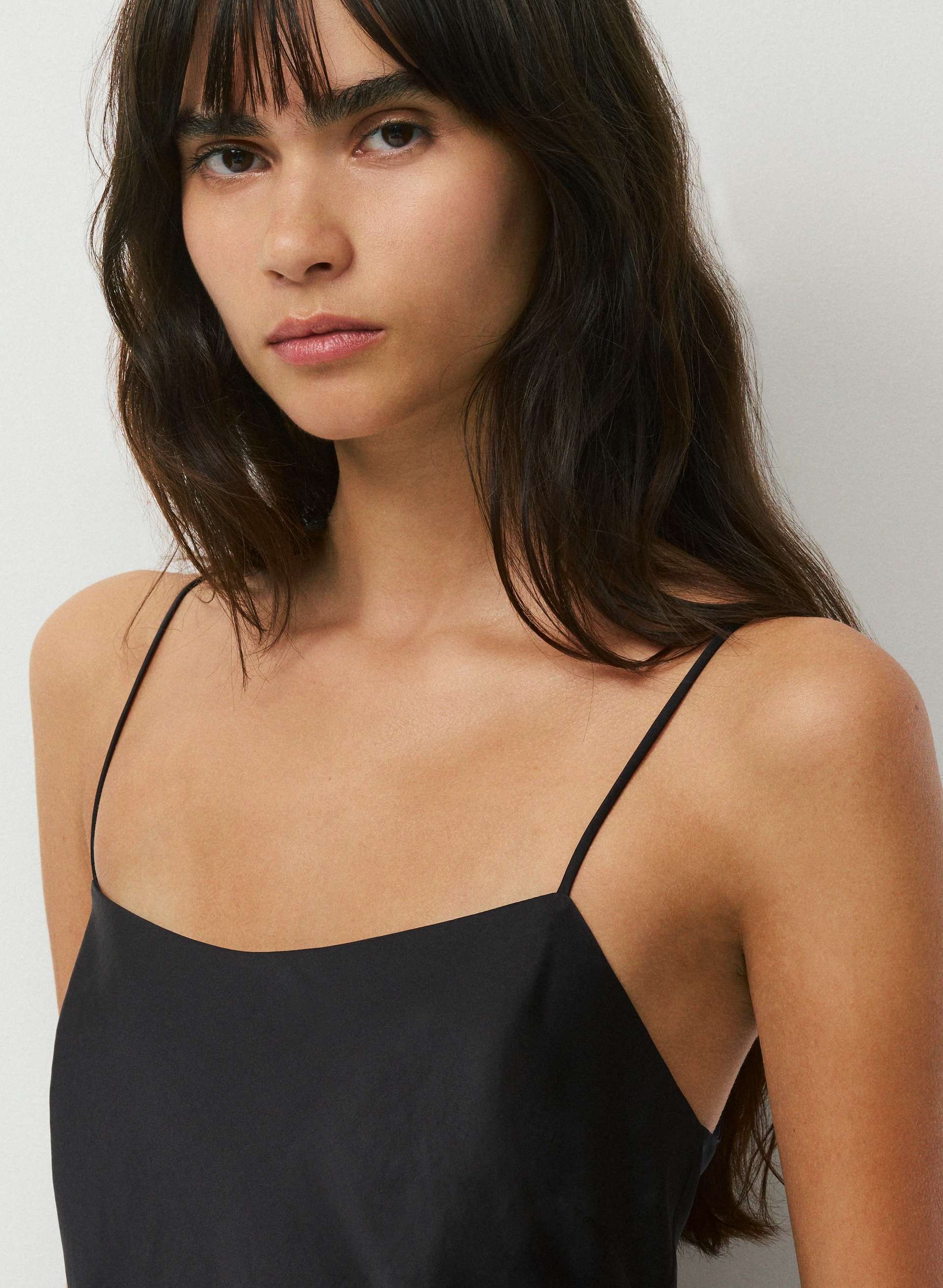 FRESCA SATIN CAMI DRESS | Aritzia