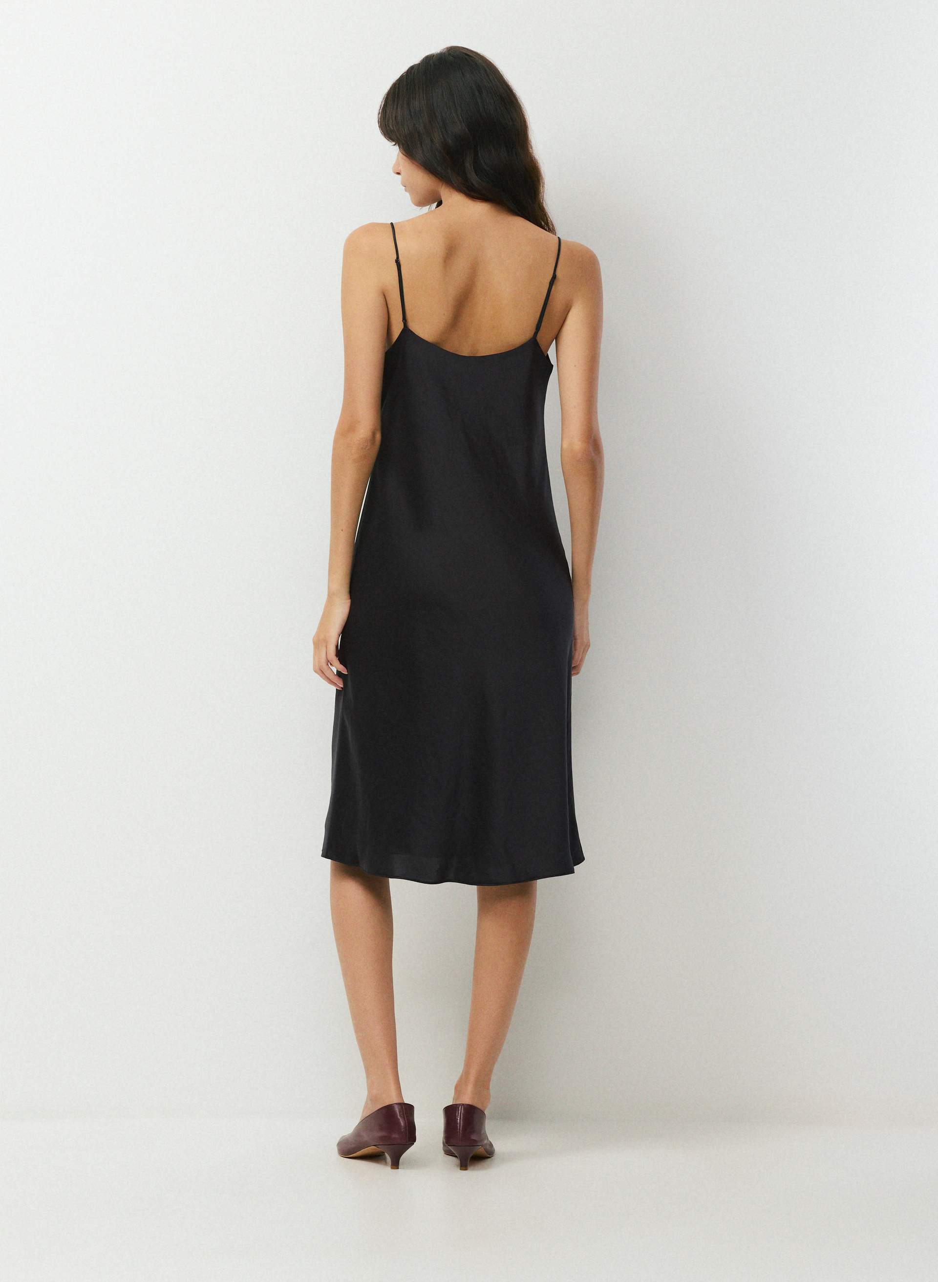 FRESCA SATIN CAMI DRESS | Aritzia