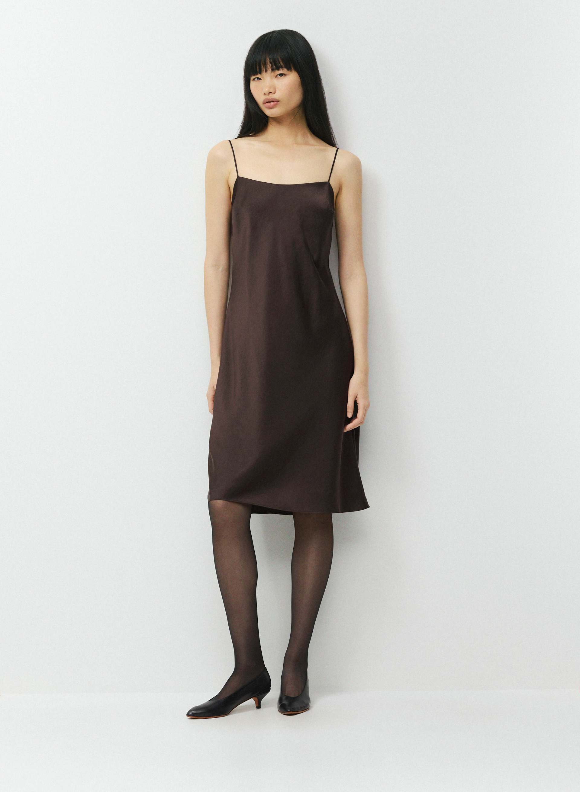 Fresca Satin Cami Dress
