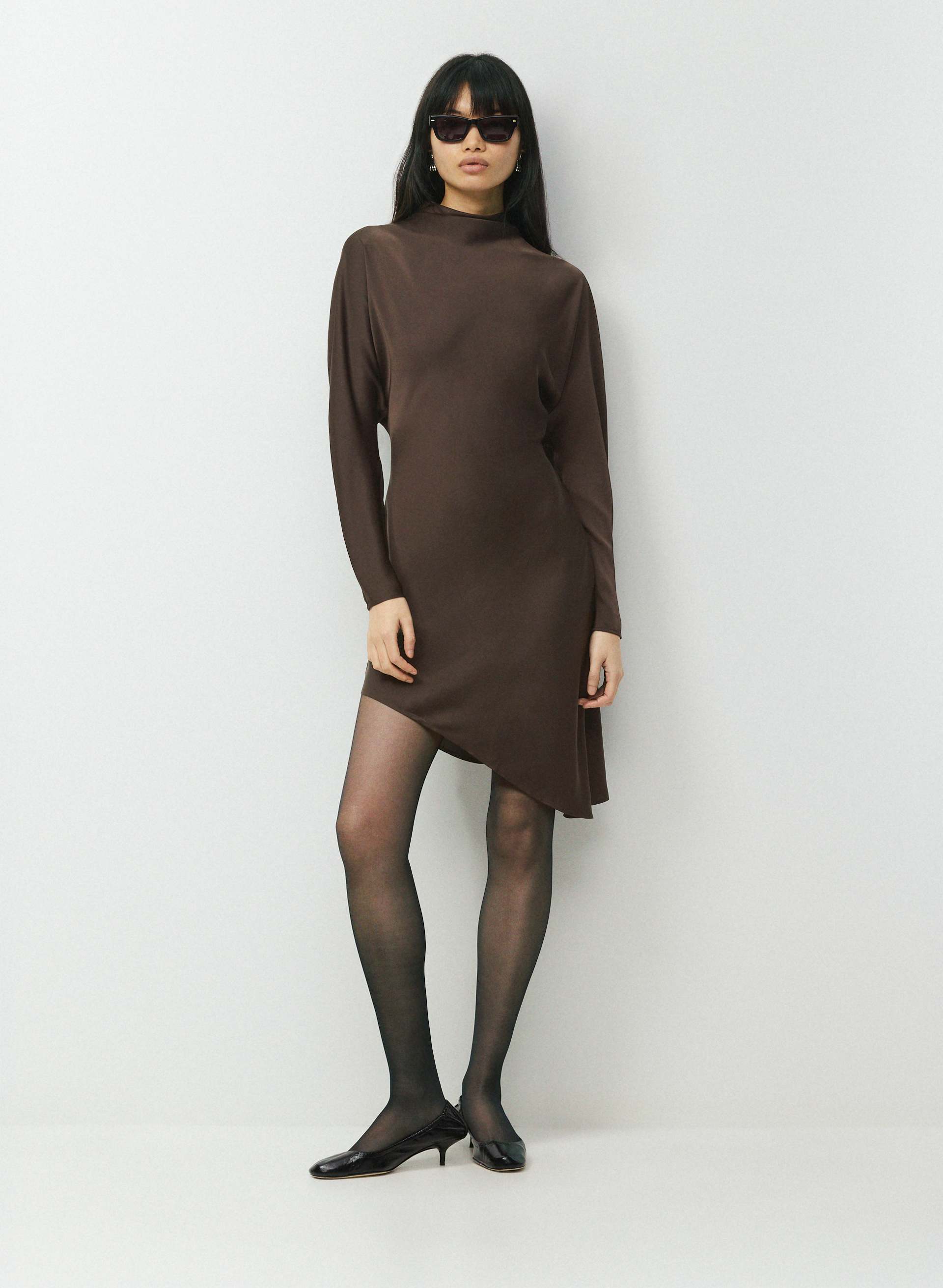 FLUENCY SATIN DRESS | Aritzia