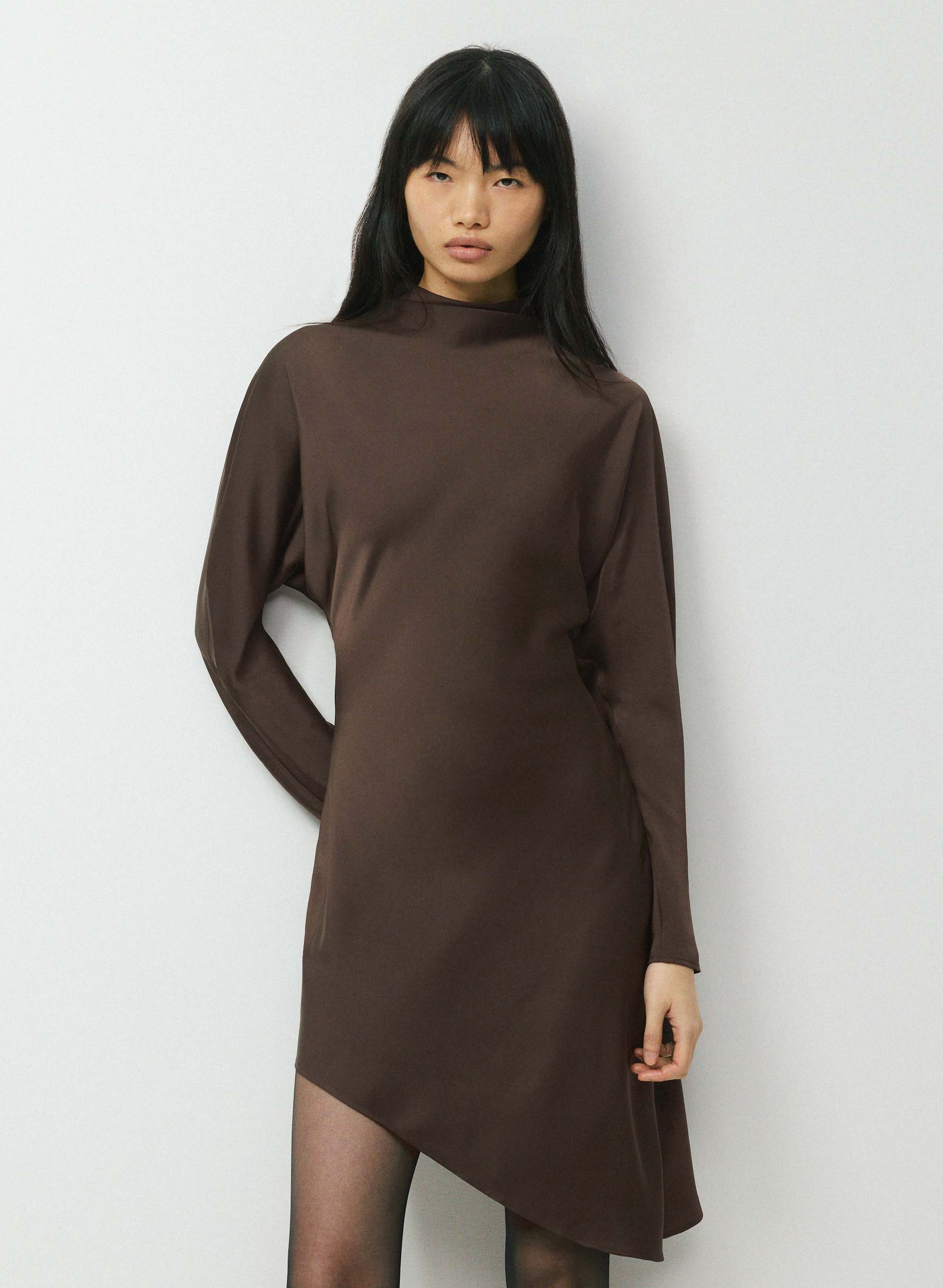 FLUENCY SATIN DRESS | Aritzia