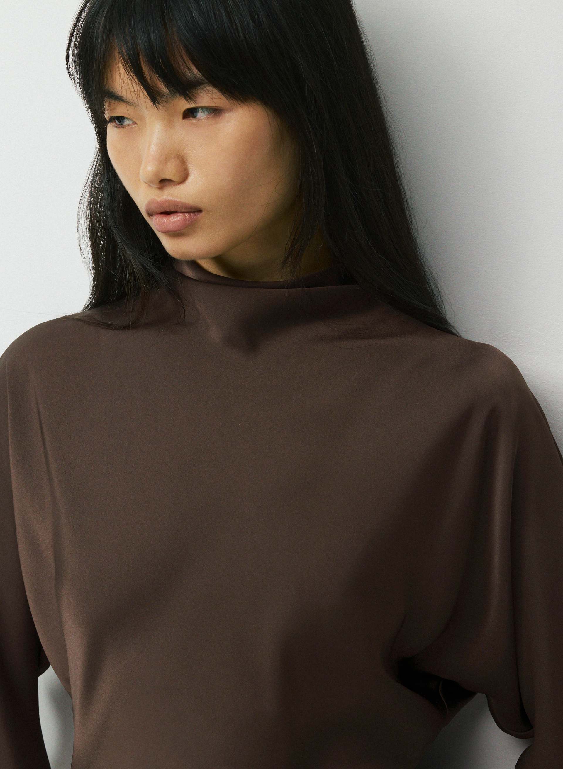 FLUENCY SATIN DRESS | Aritzia