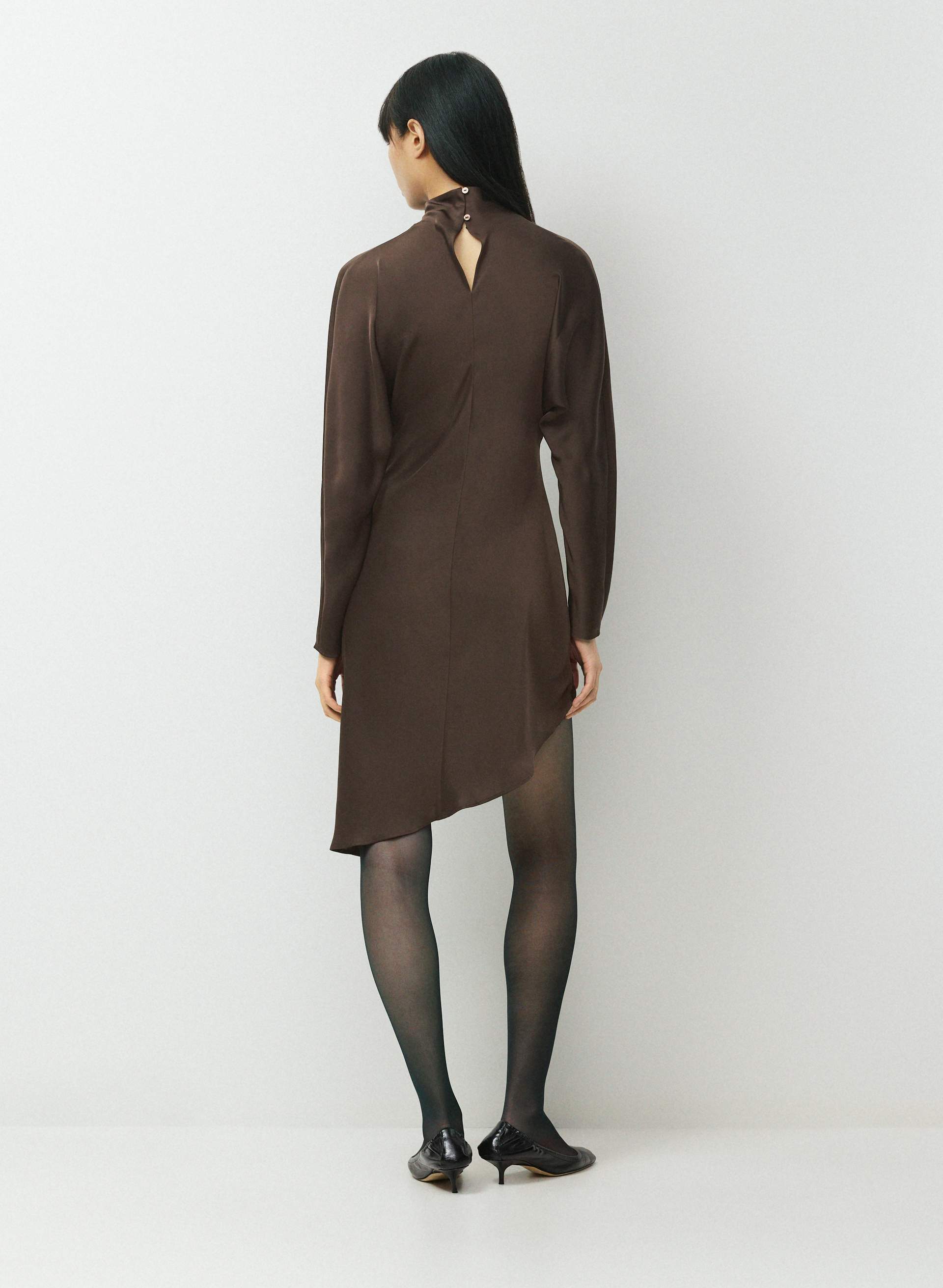 FLUENCY SATIN DRESS | Aritzia