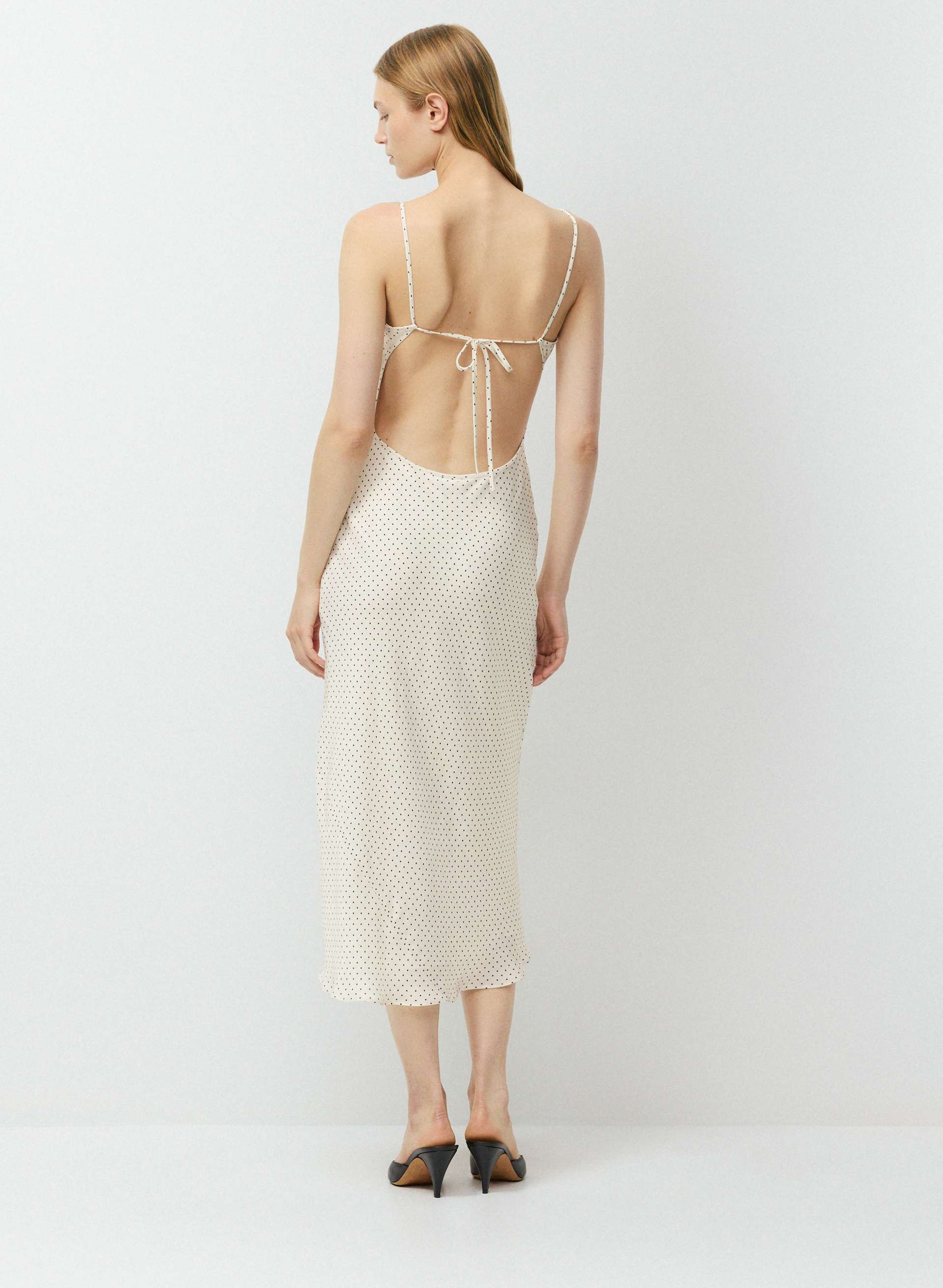 DUSKFALL SATIN DRESS | Aritzia