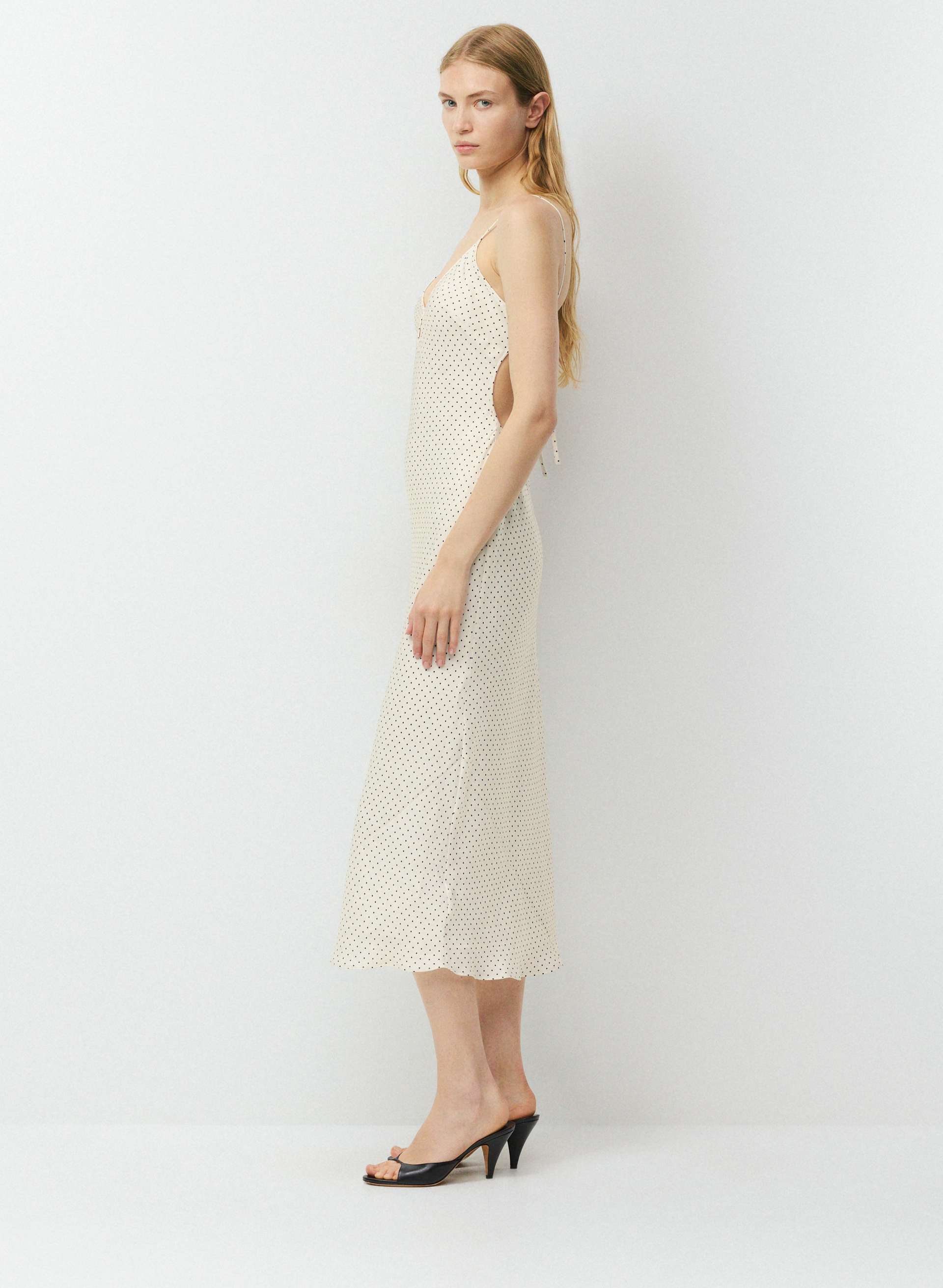 DUSKFALL SATIN DRESS | Aritzia